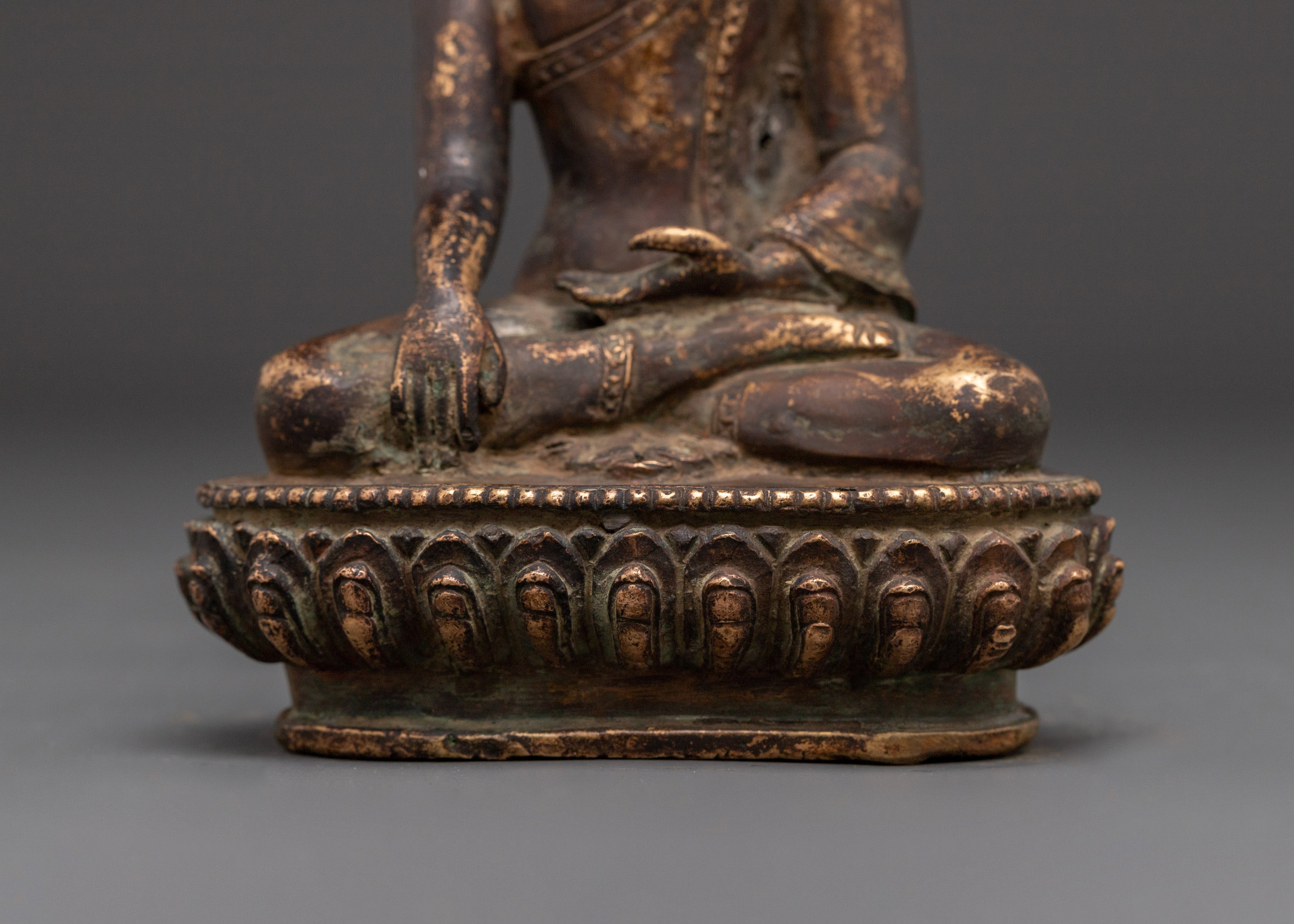 Authentic Shakyamuni Buddha Statue | Tibetan Buddha for Blessings