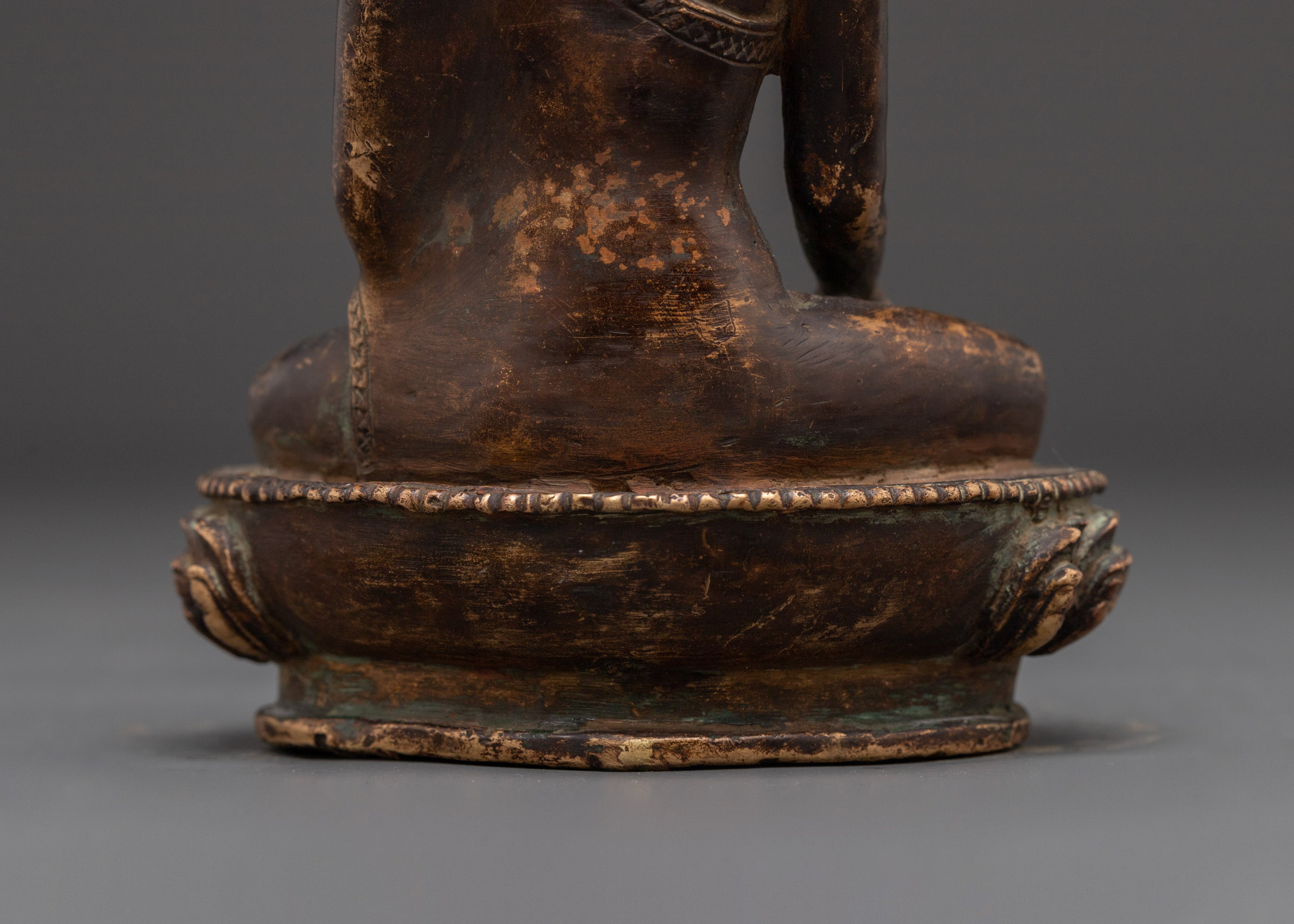 Authentic Shakyamuni Buddha Statue | Tibetan Buddha for Blessings