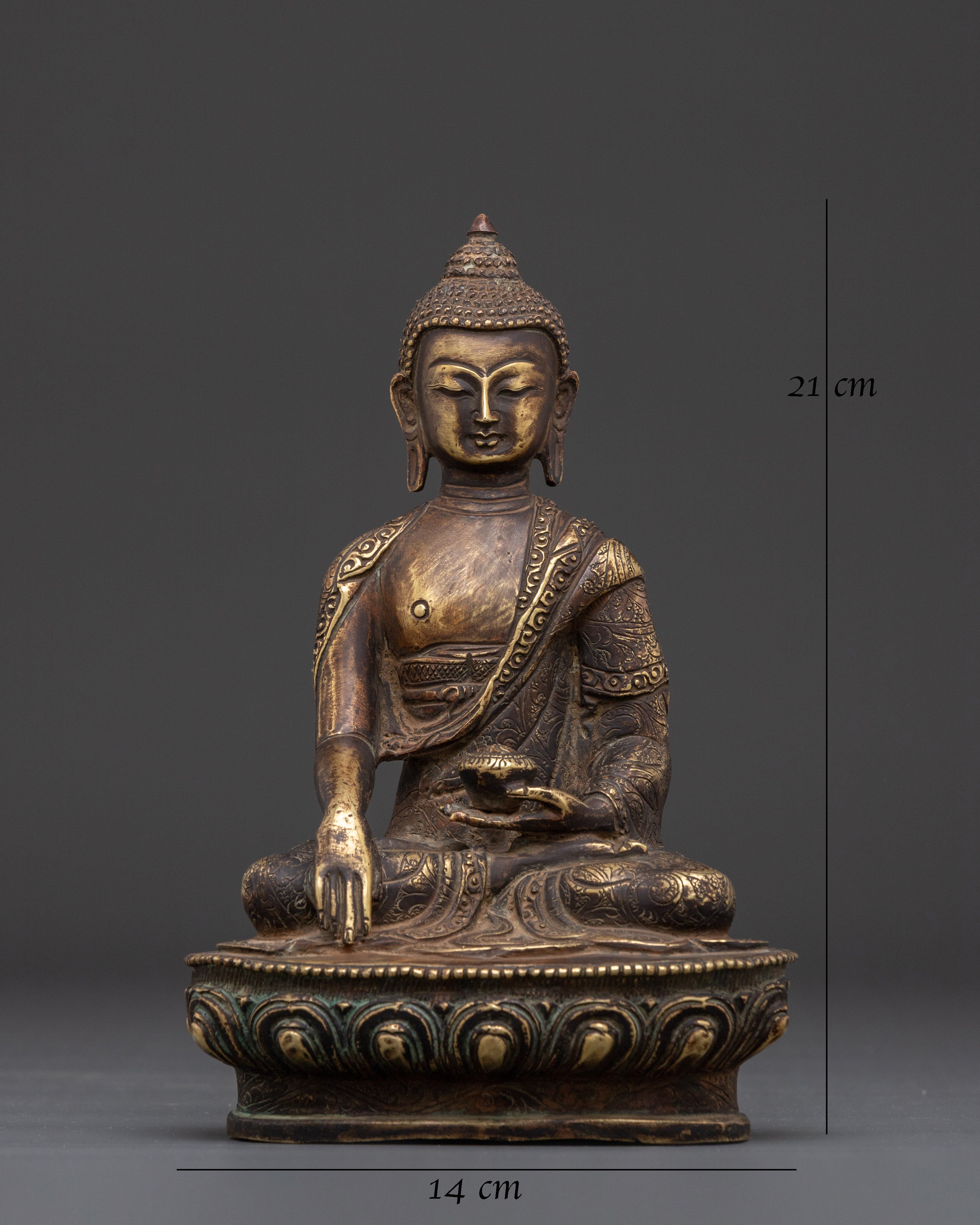 Tibetan Buddha Shakyamuni Statue | Enlightened One