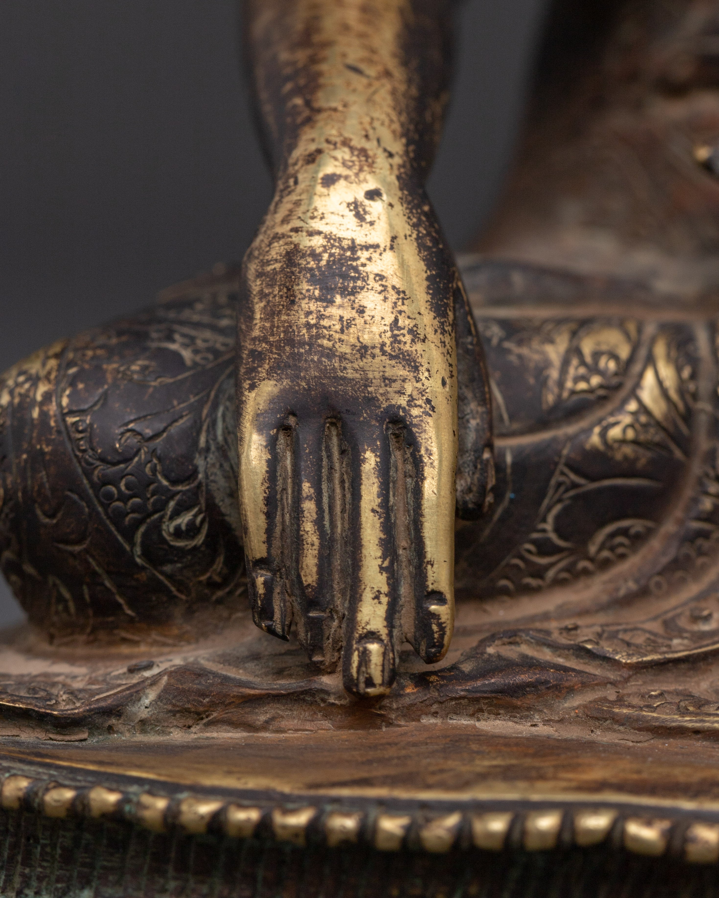 Tibetan Buddha Shakyamuni Statue | Enlightened One