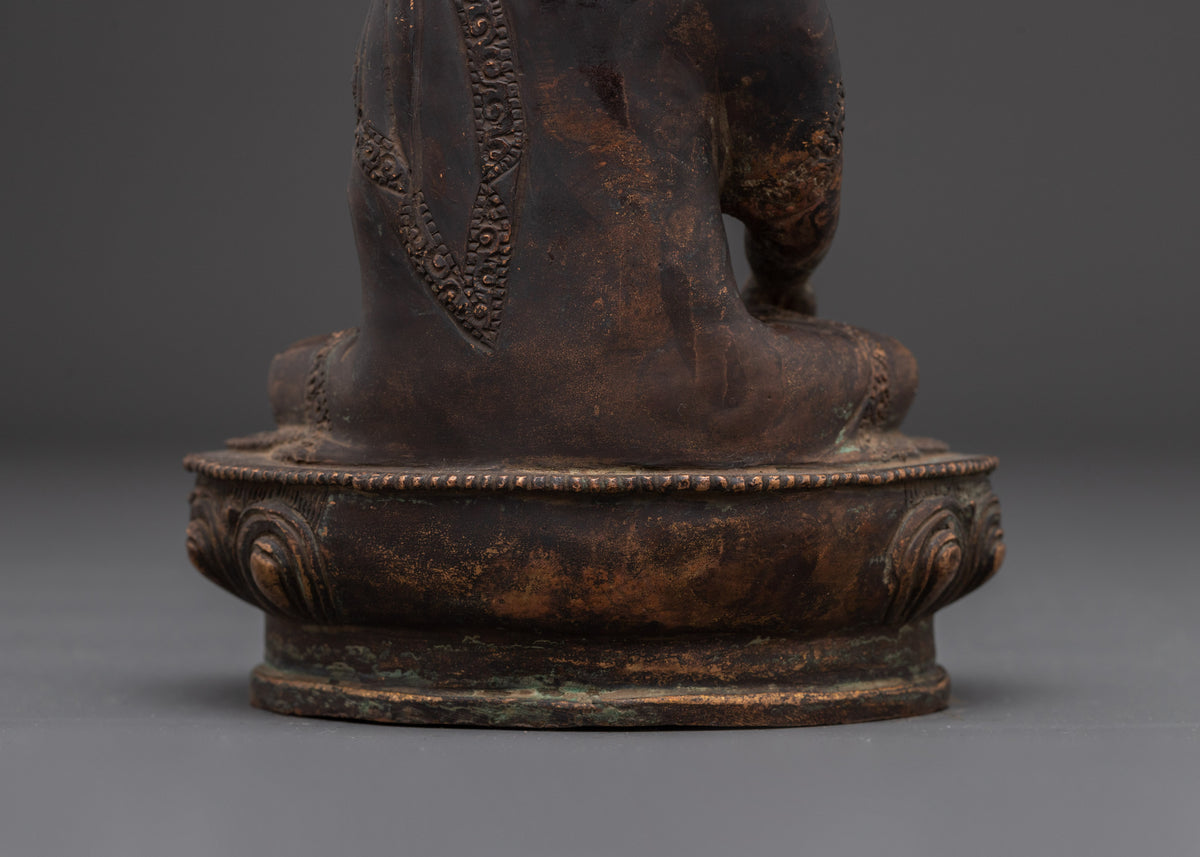 Tibetan spiritual Buddha Statue | Buddha Sculpture For Meditation and spiritual Decor