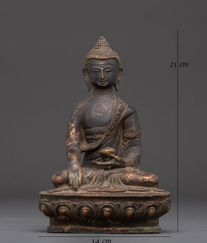 Tibetan spiritual Buddha Statue | Buddha Sculpture For Meditation and spiritual Decor