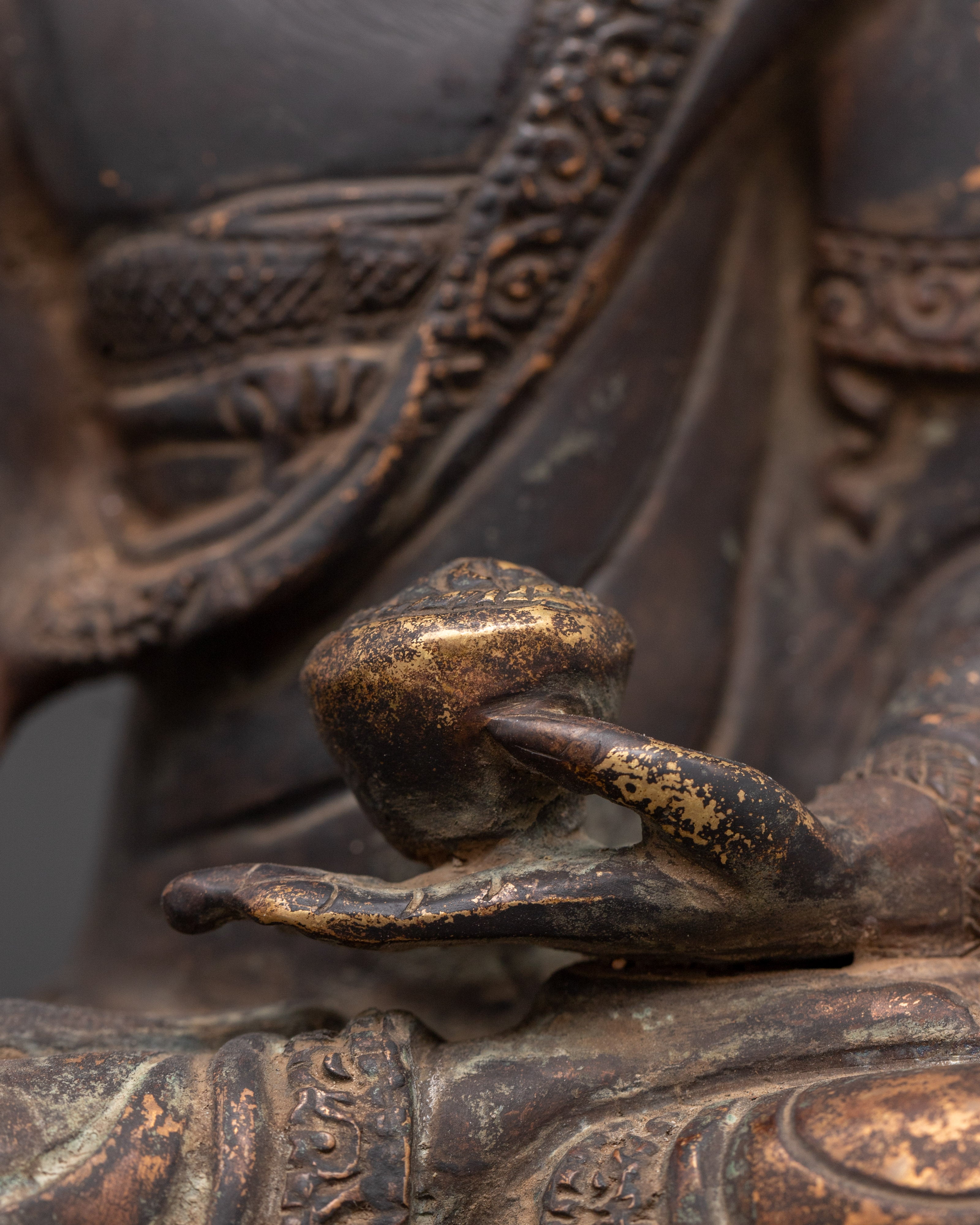 Tibetan spiritual Buddha Statue | Buddha Sculpture For Meditation and spiritual Decor