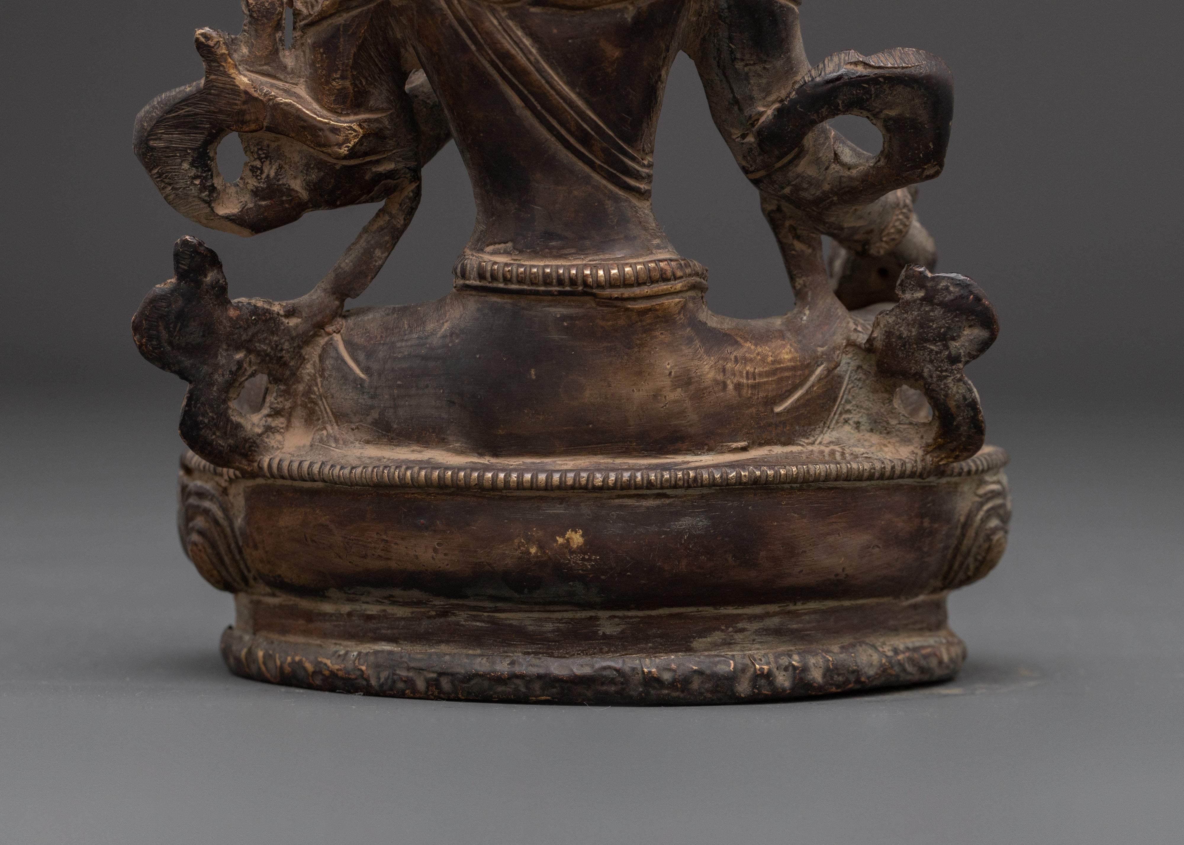 Buddhist Handmade Red Tara Statue | Divine Guardian