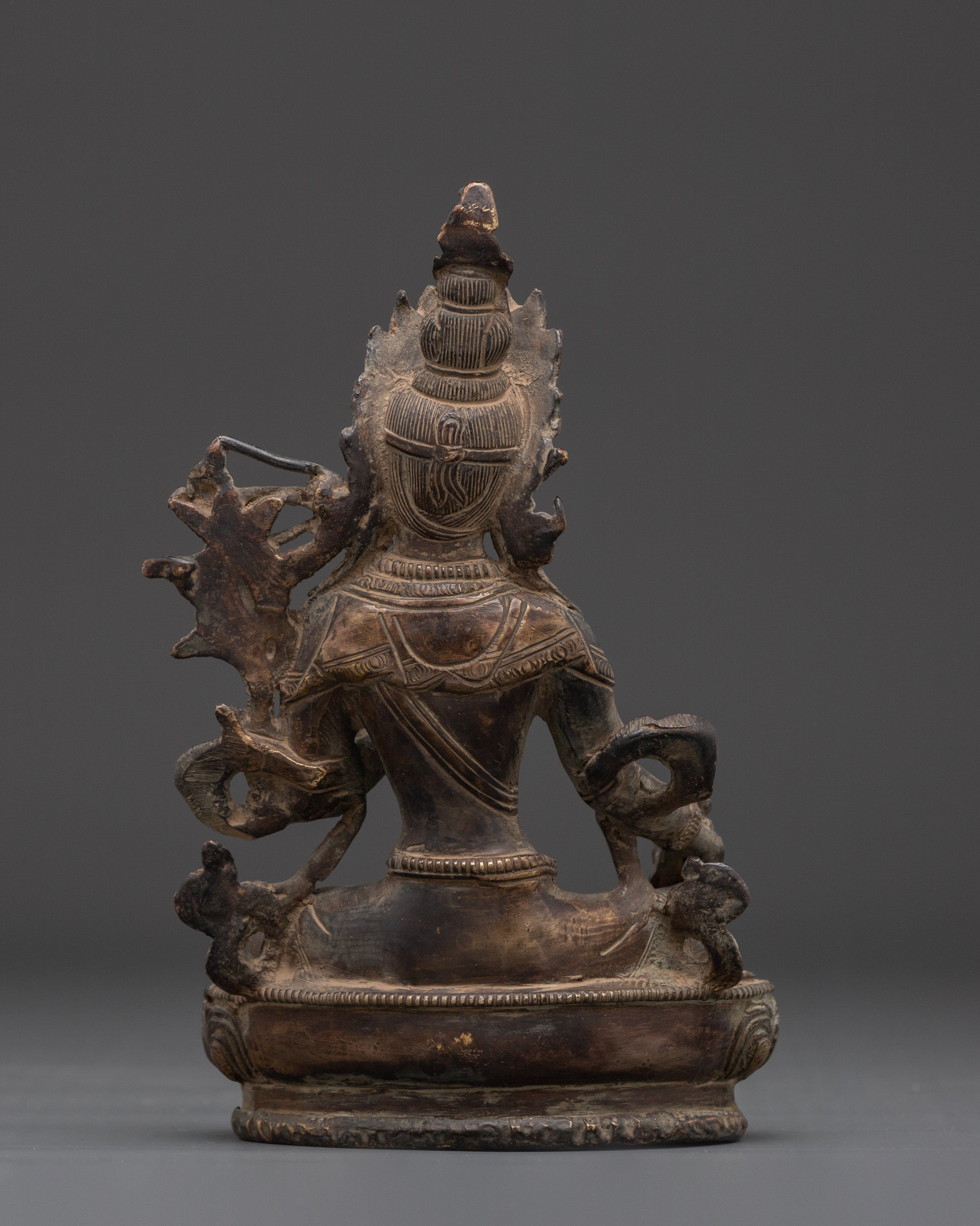 Buddhist Handmade Red Tara Statue | Divine Guardian