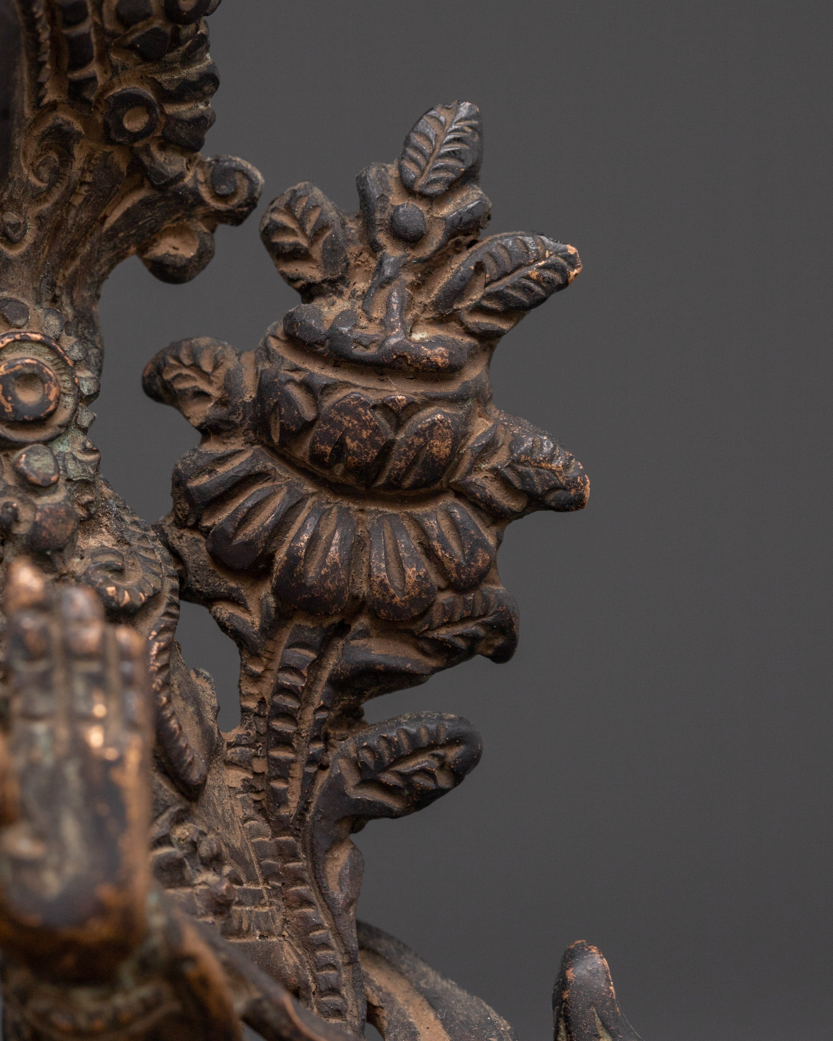 Handcrafted Manjushri Statue | Buddhist God of Wisdom
