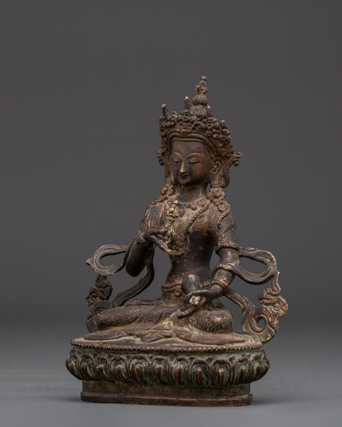 Tibetan Vajrasattva Statue | Meditation Sculpture