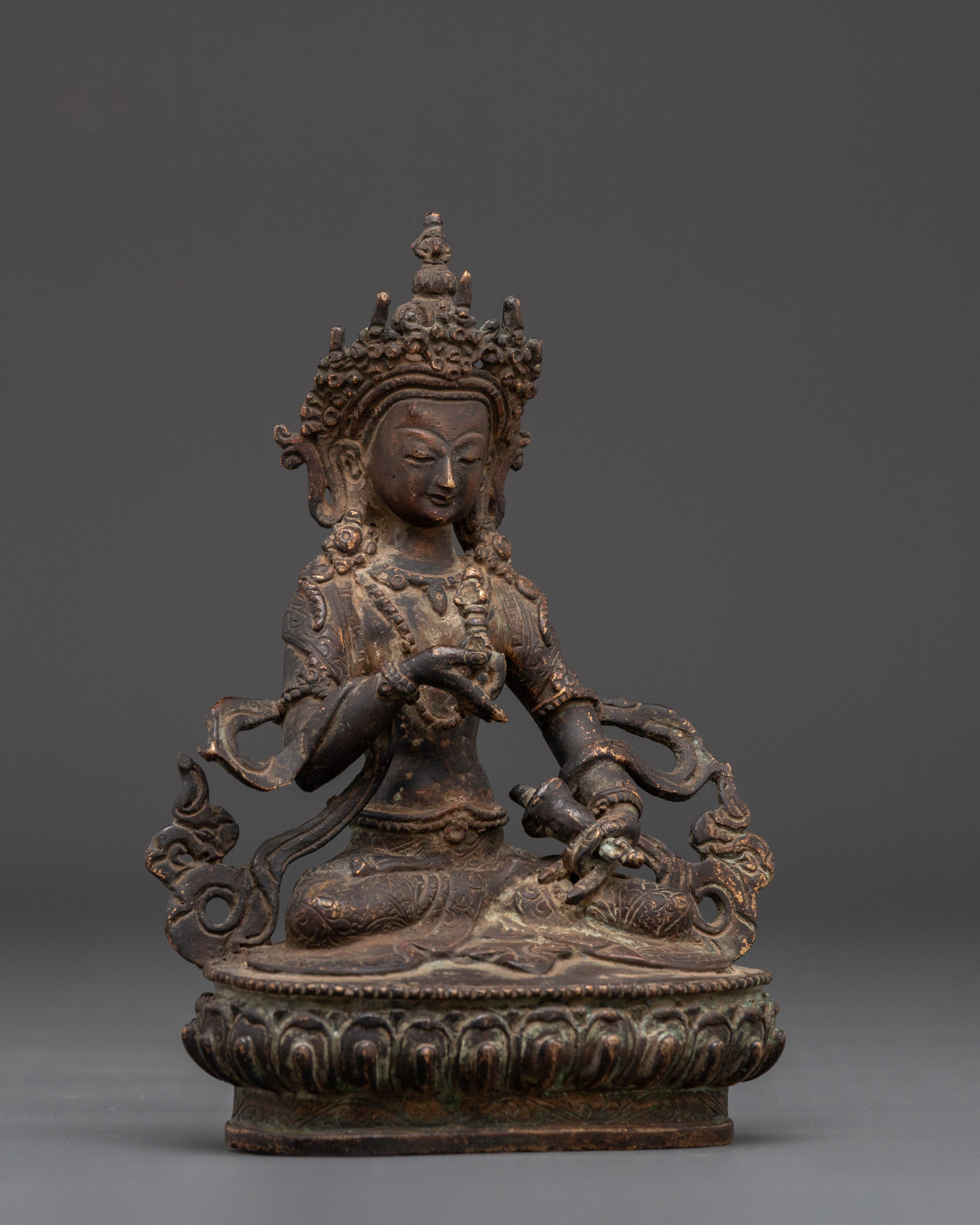 Tibetan Vajrasattva Statue | Meditation Sculpture