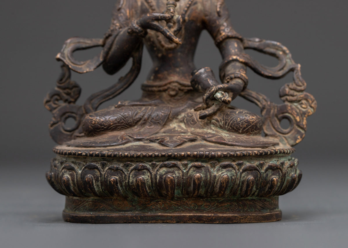 Tibetan Vajrasattva Statue | Meditation Sculpture