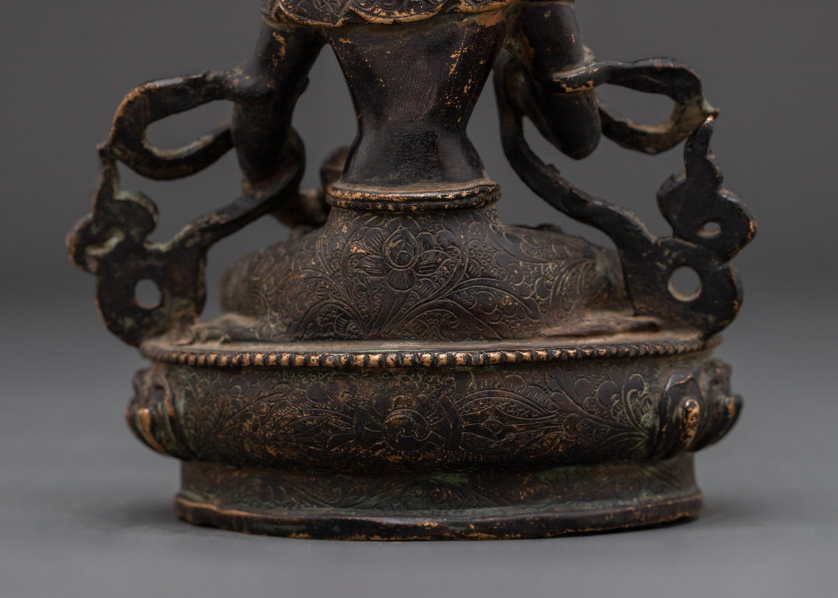 Tibetan Vajrasattva Statue | Meditation Sculpture