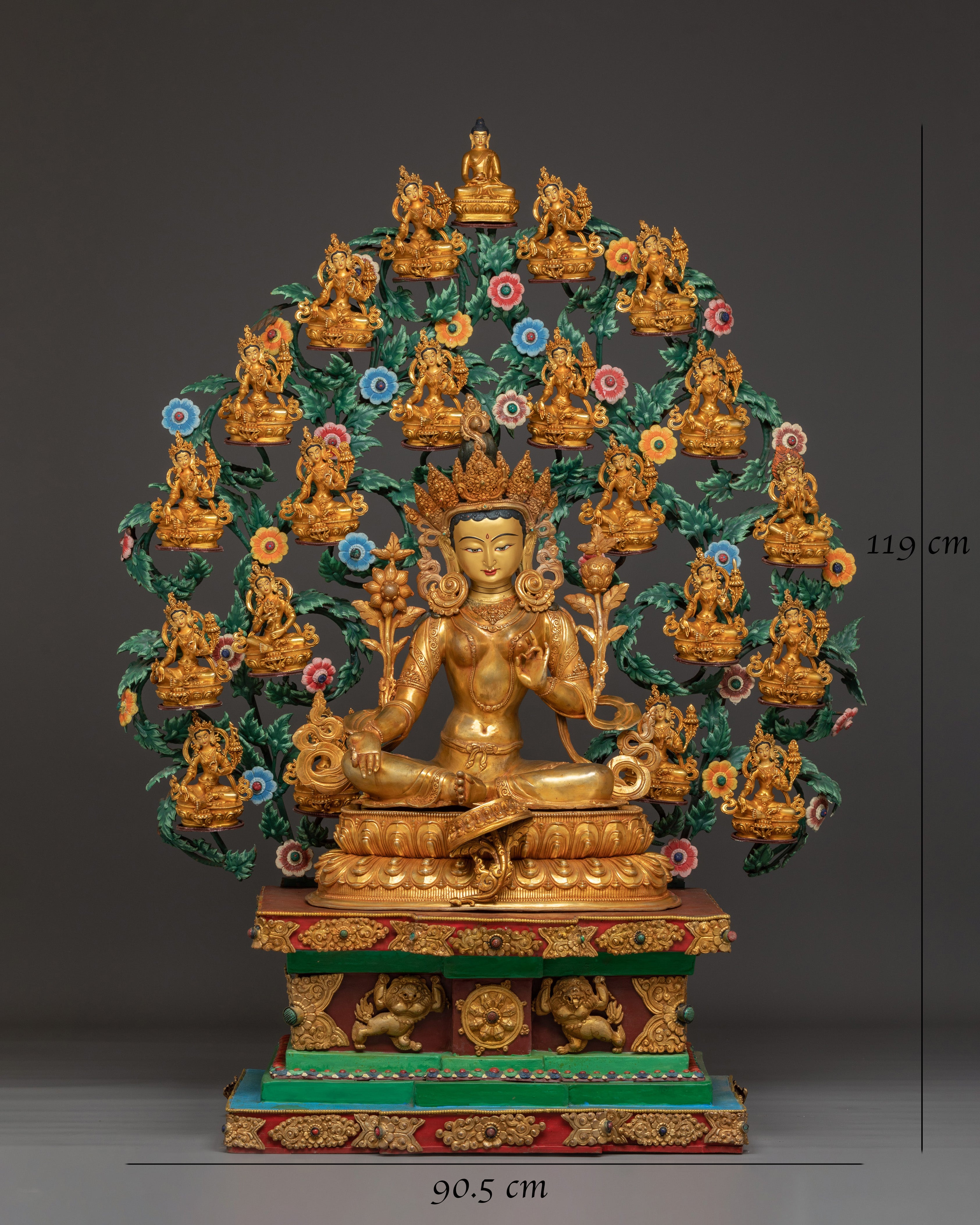 Divine Sacred 21 Tara Set | Tibetan Buddhist Altar Zen Decor