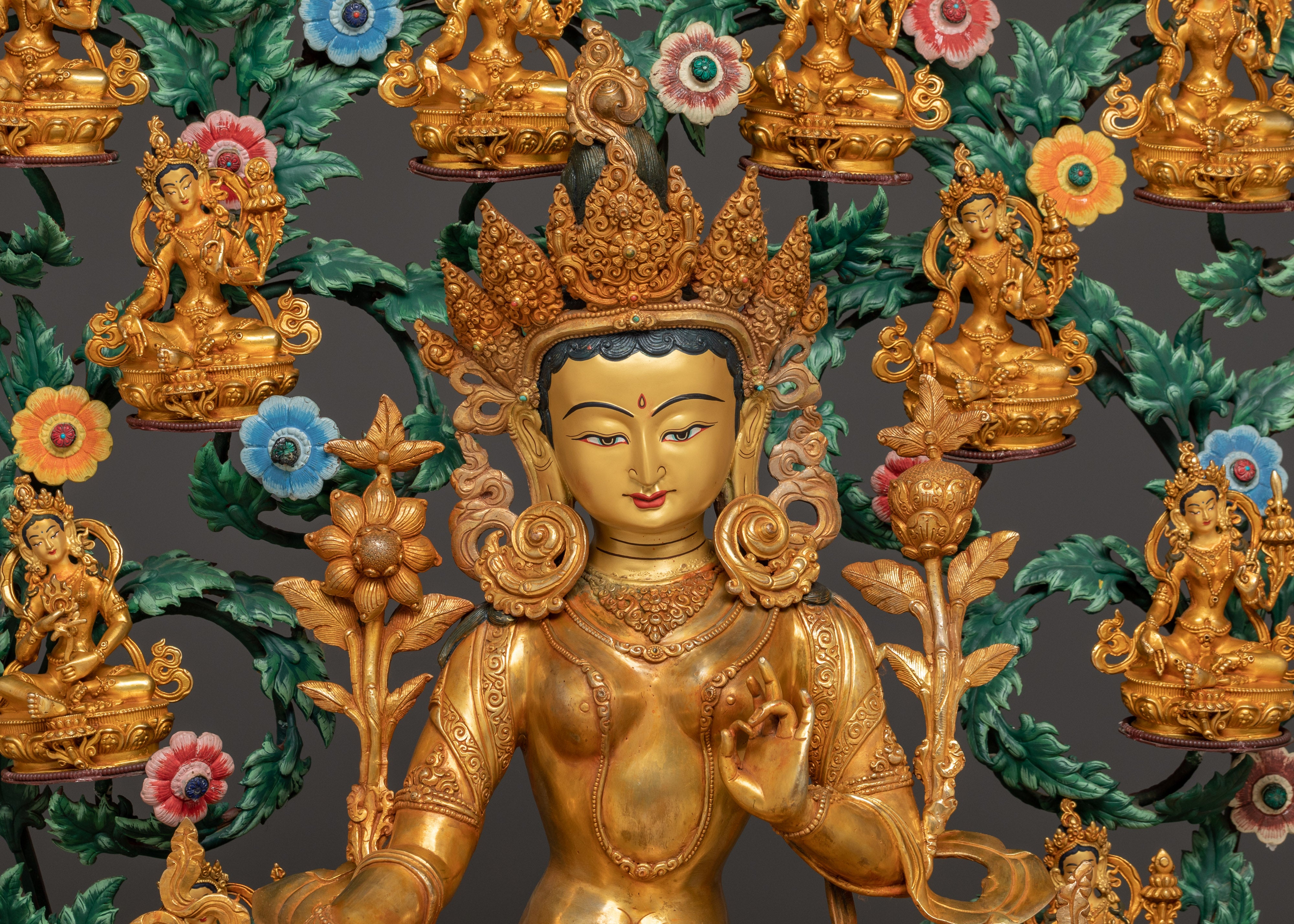 Divine Sacred 21 Tara Set | Tibetan Buddhist Altar Zen Decor