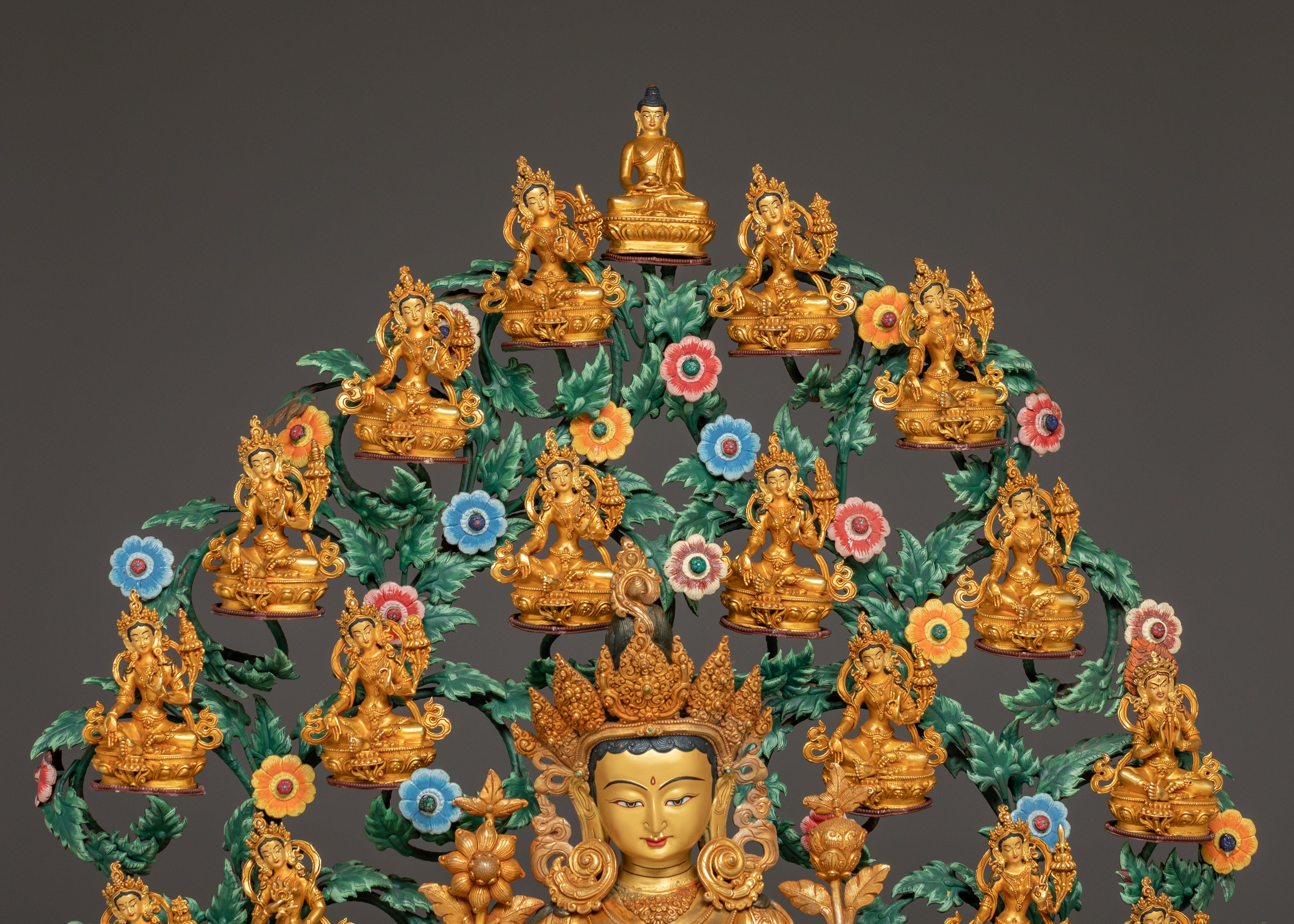 Divine Sacred 21 Tara Set | Tibetan Buddhist Altar Zen Decor
