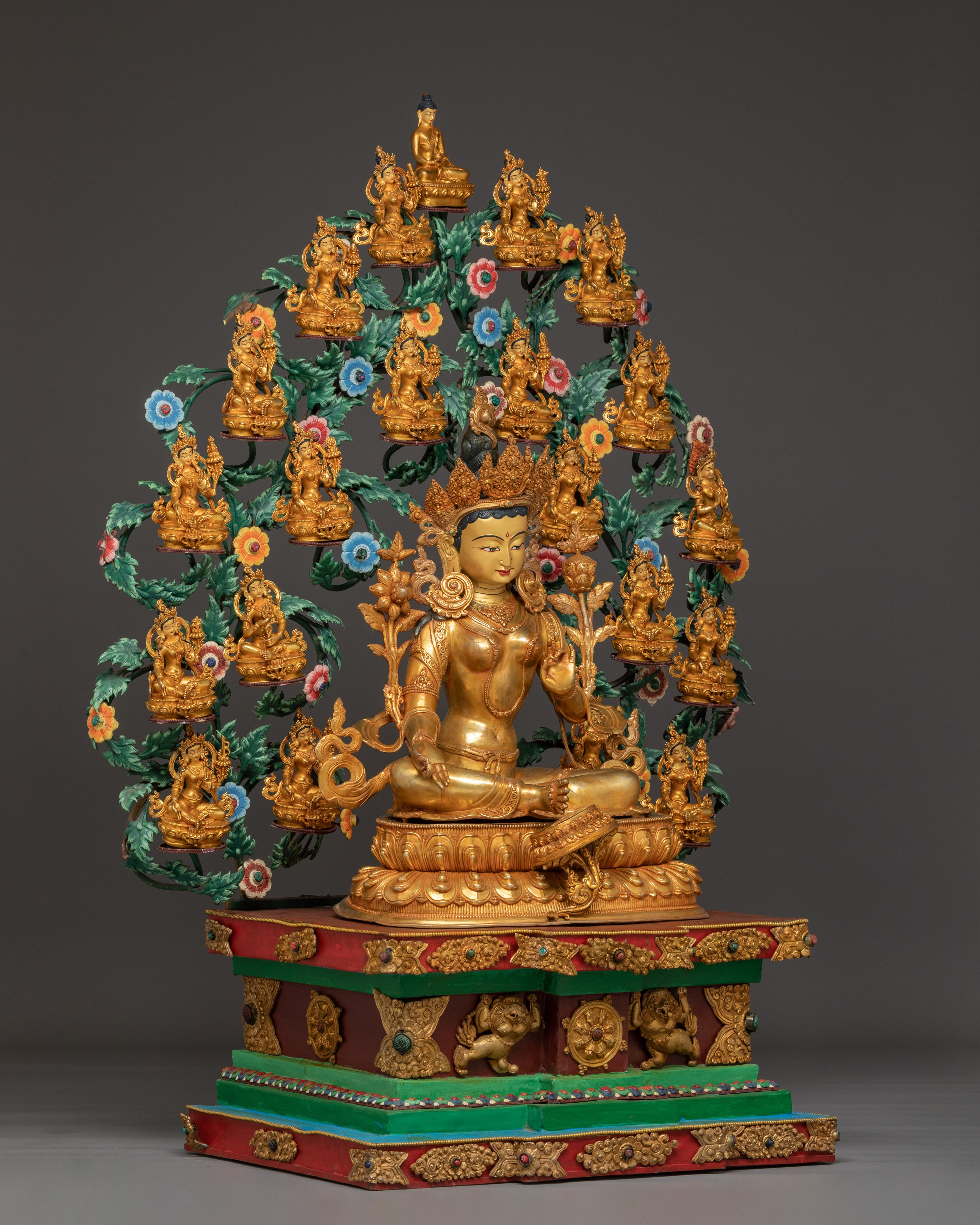 Divine Sacred 21 Tara Set | Tibetan Buddhist Altar Zen Decor