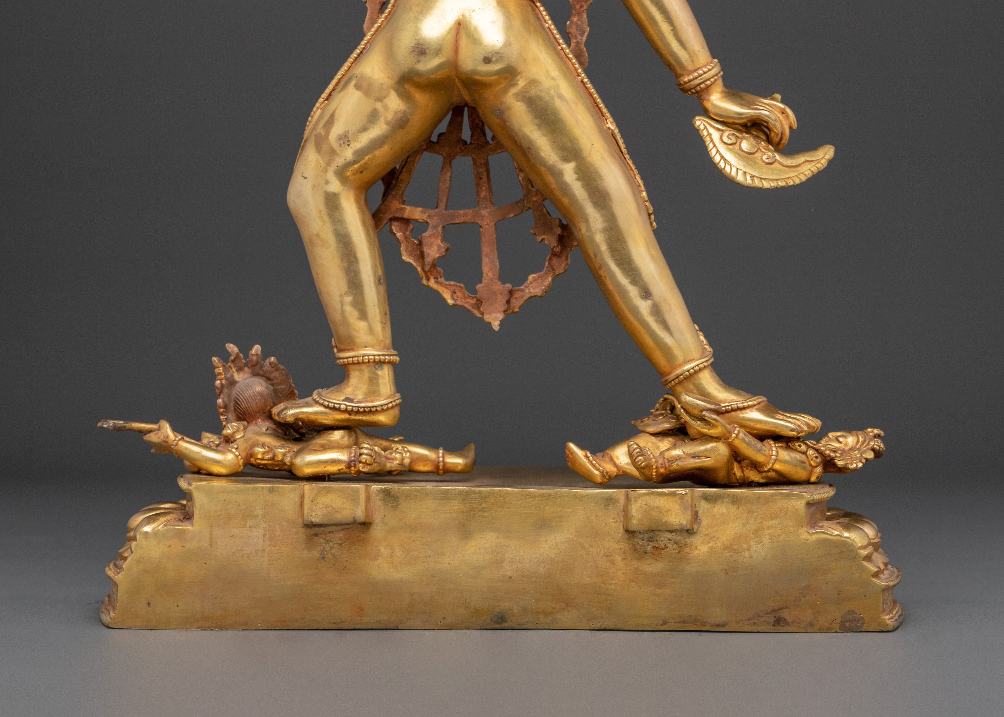 Handcrafted Vajrayogini Golden Statue | Queen of Dakini