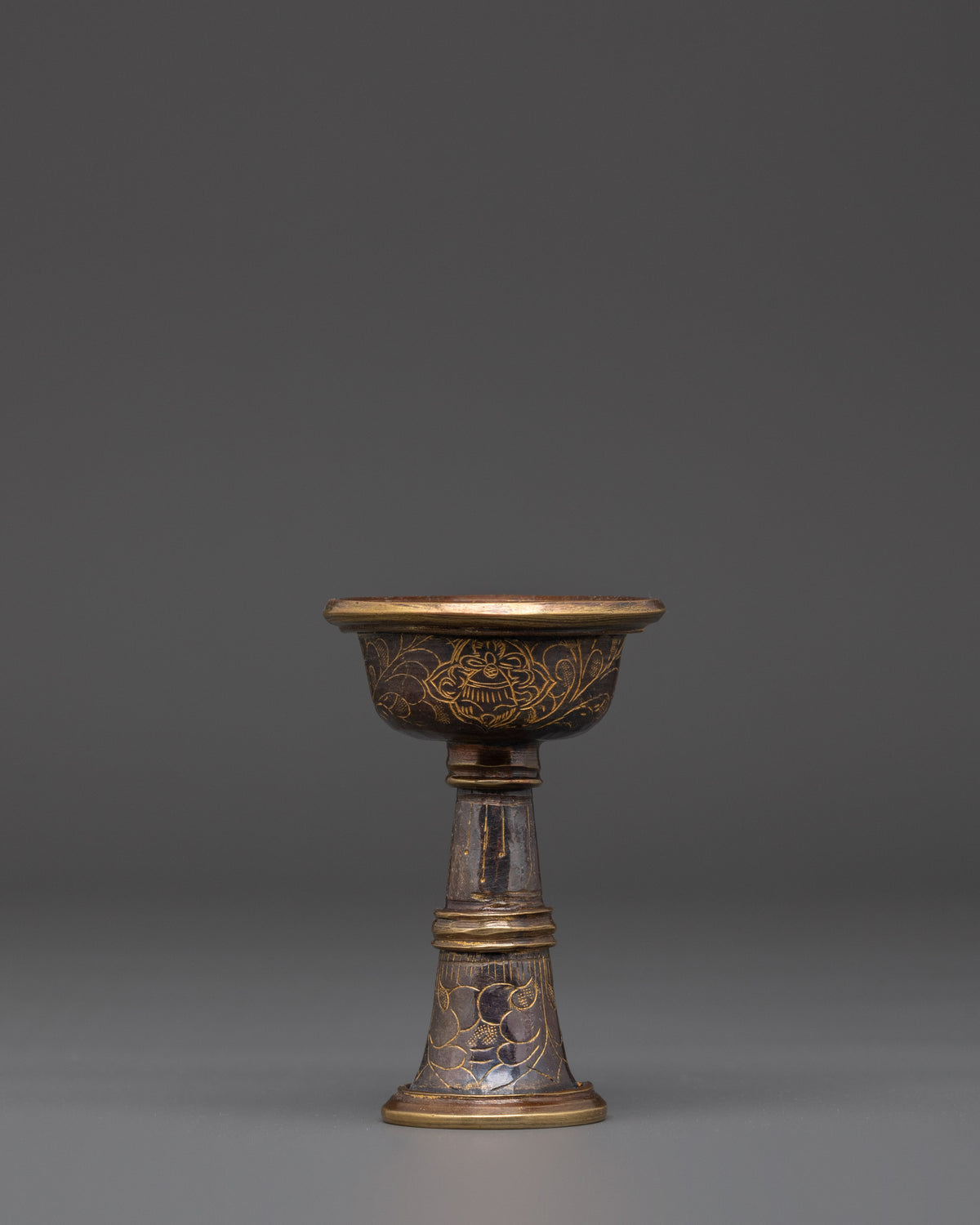 Handmade Ceremonial Sekyem Set | Tibetan Buddhist Offering Vessel