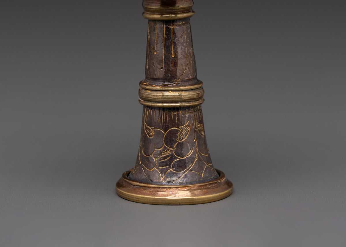 Handmade Ceremonial Sekyem Set | Tibetan Buddhist Offering Vessel