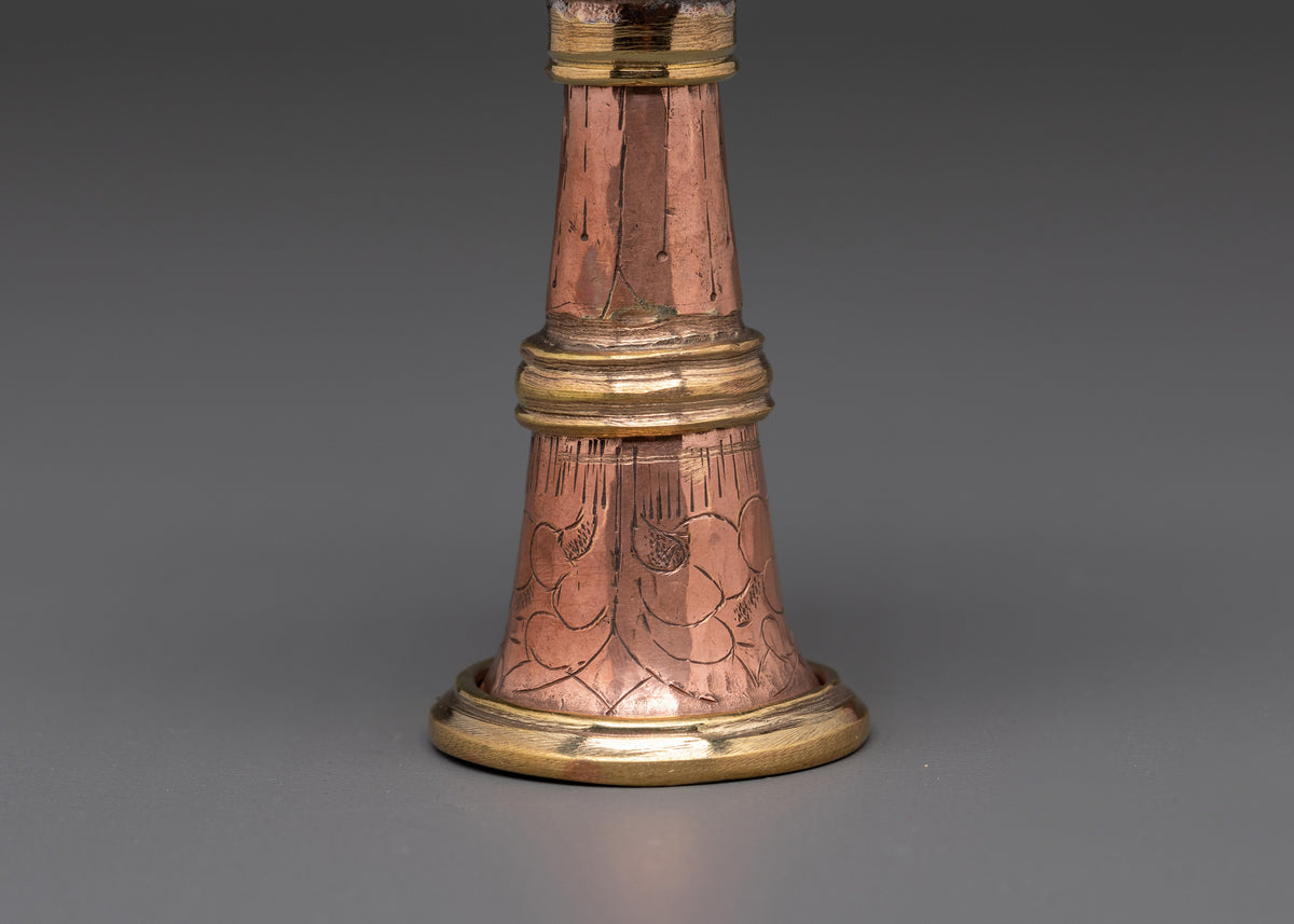 Traditional Ceremonial Serkyem Set | Tibetan Buddhist Offering Vessel