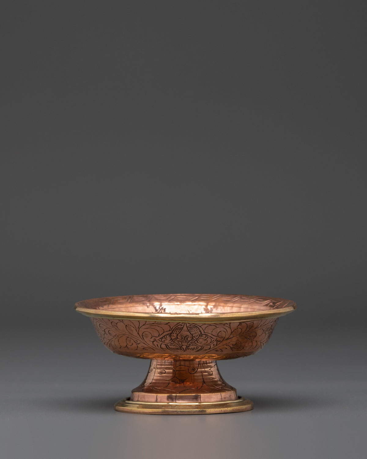 Traditional Ceremonial Serkyem Set | Tibetan Buddhist Offering Vessel