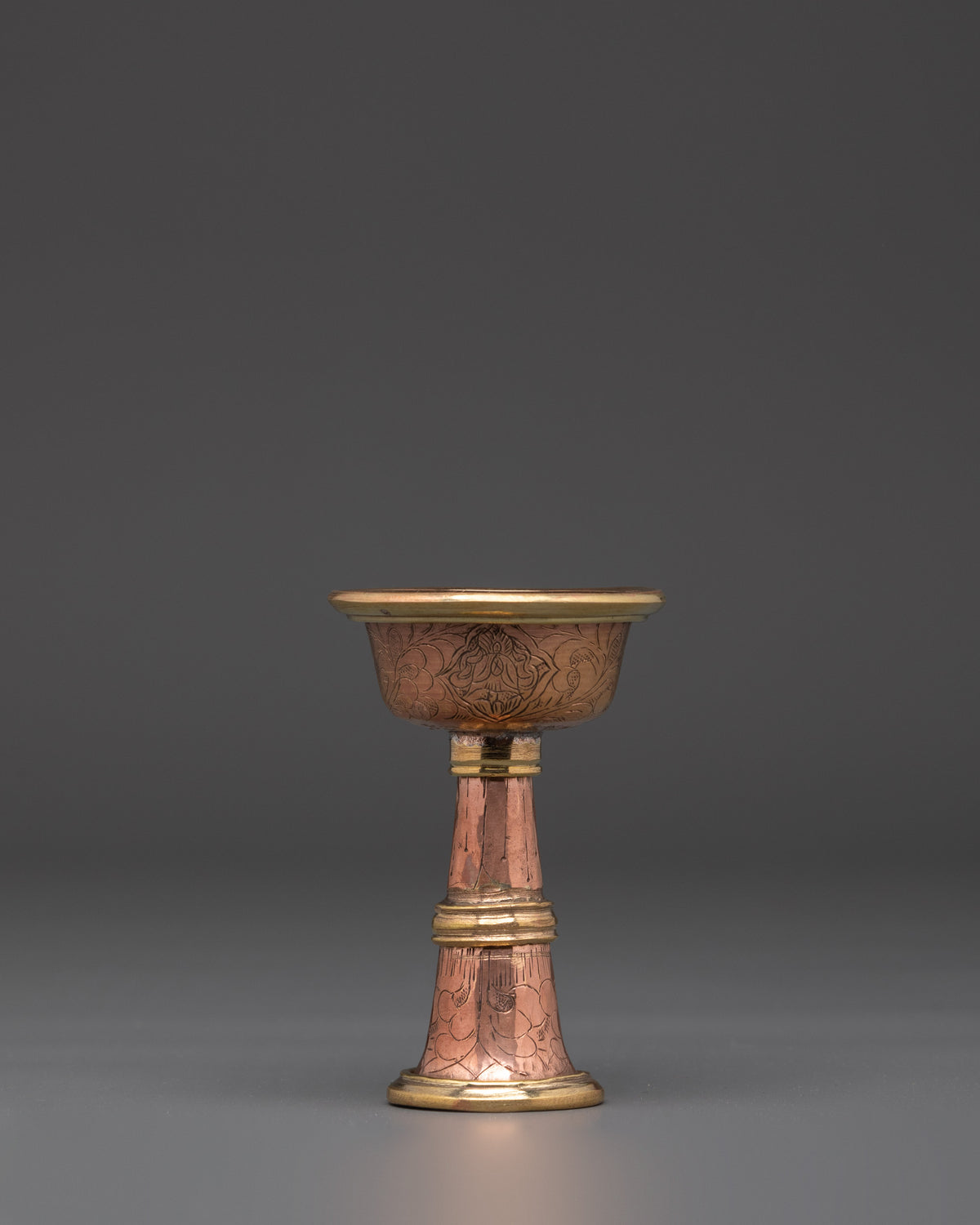 Traditional Ceremonial Serkyem Set | Tibetan Buddhist Offering Vessel