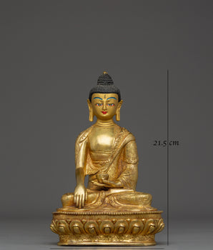 Shakyamuni Buddha Spiritual Figure Statue | Meditation and Blessing Decor