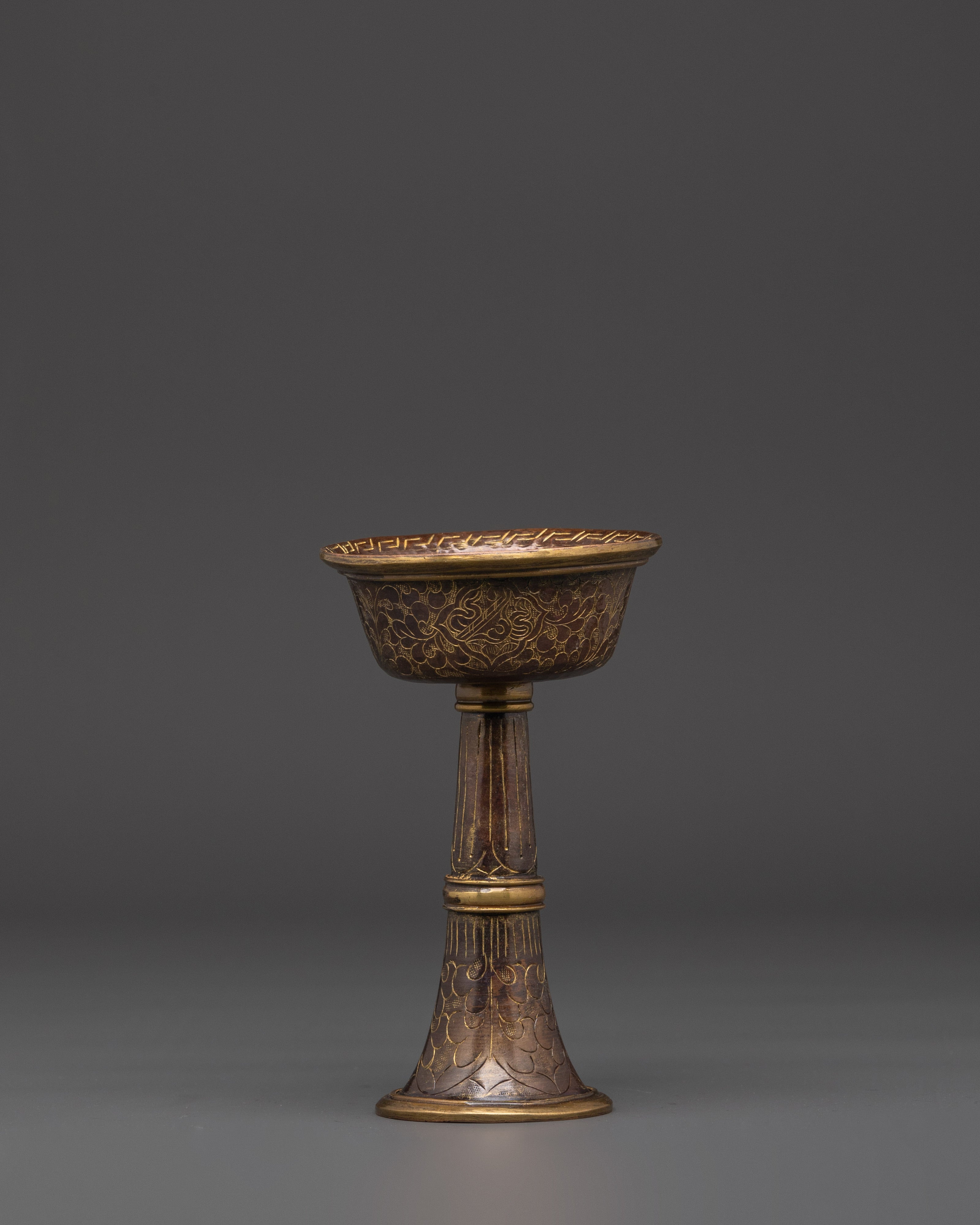 Ritual Serkyem Offering Vessel | Sacred Altar Decor