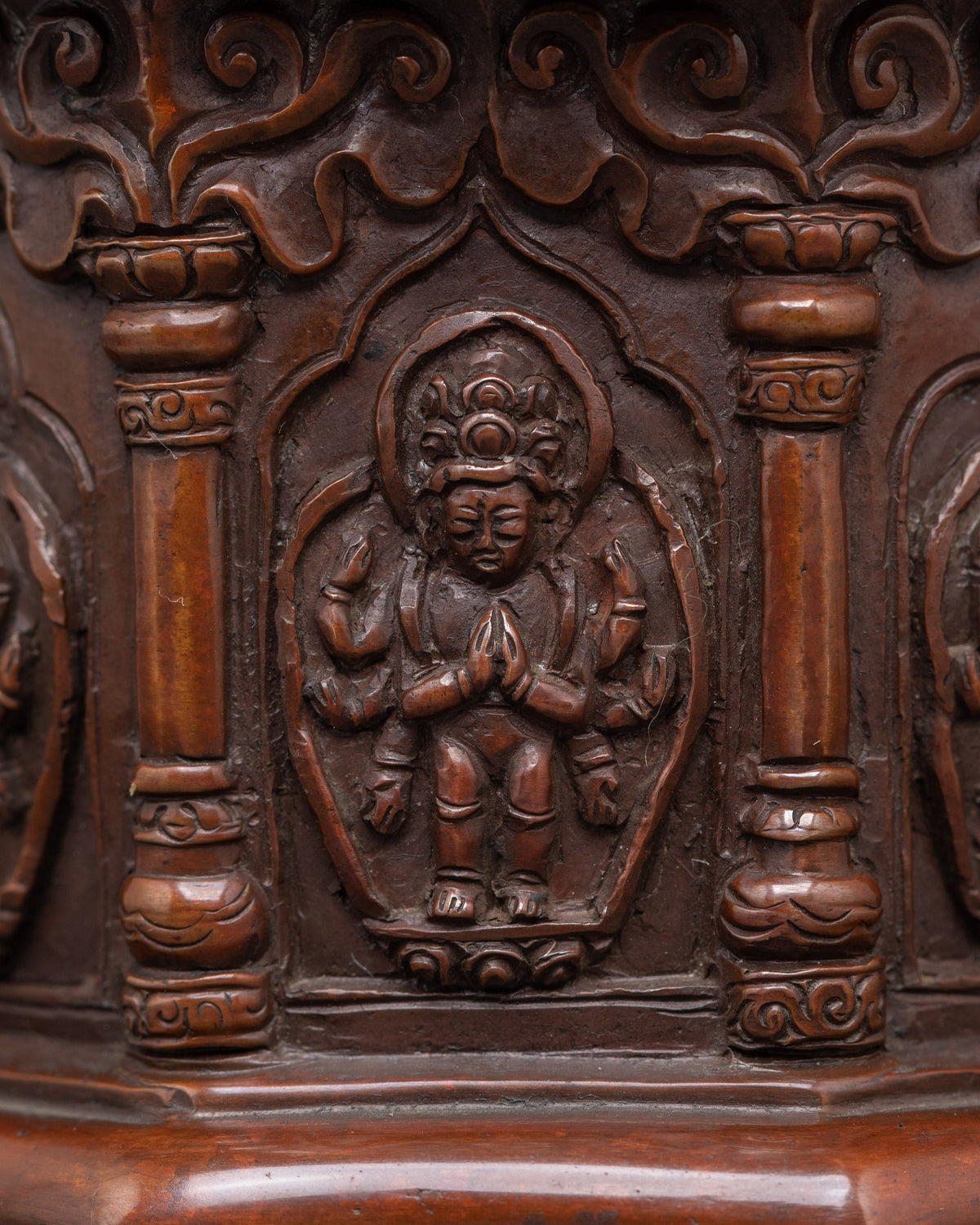 Buddhist Dharma Dhatu Sculpture | Sacred Symbol of Mindful Enlightenment