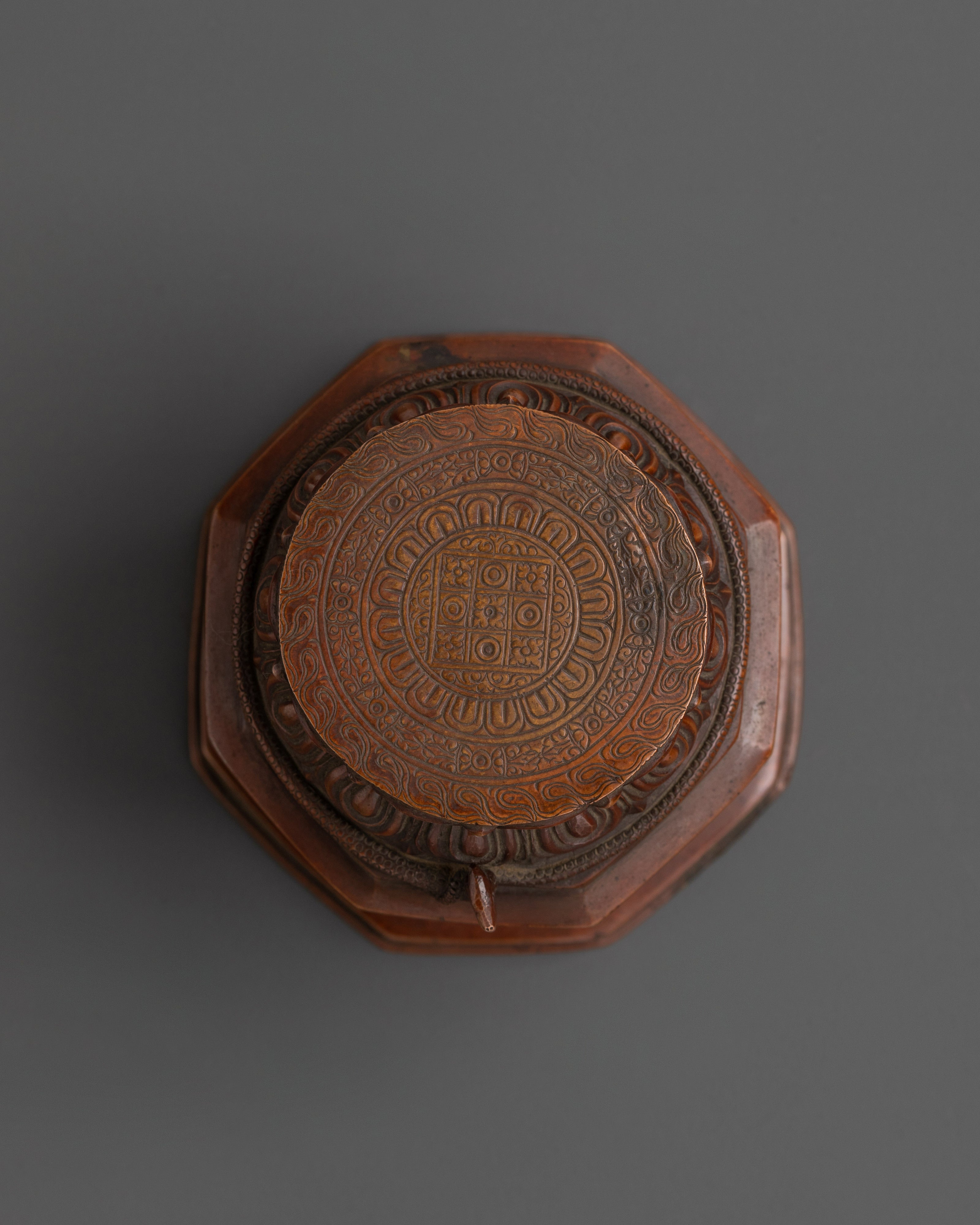 Buddhist Dharma Dhatu Sculpture | Sacred Symbol of Mindful Enlightenment