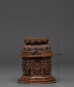 Buddhist Dharma Dhatu Sculpture | Sacred Symbol of Mindful Enlightenment