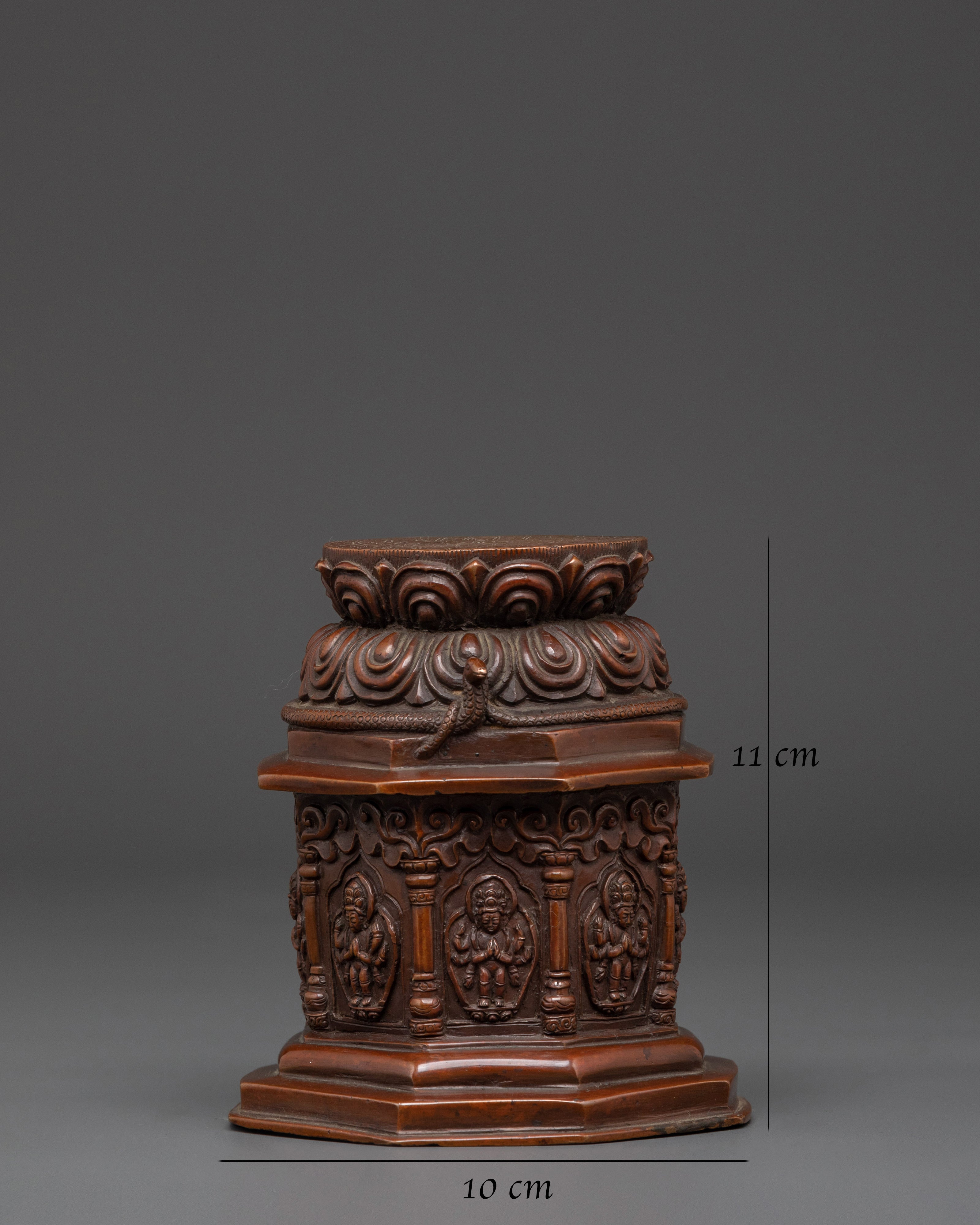 Buddhist Dharma Dhatu Sculpture | Sacred Symbol of Mindful Enlightenment