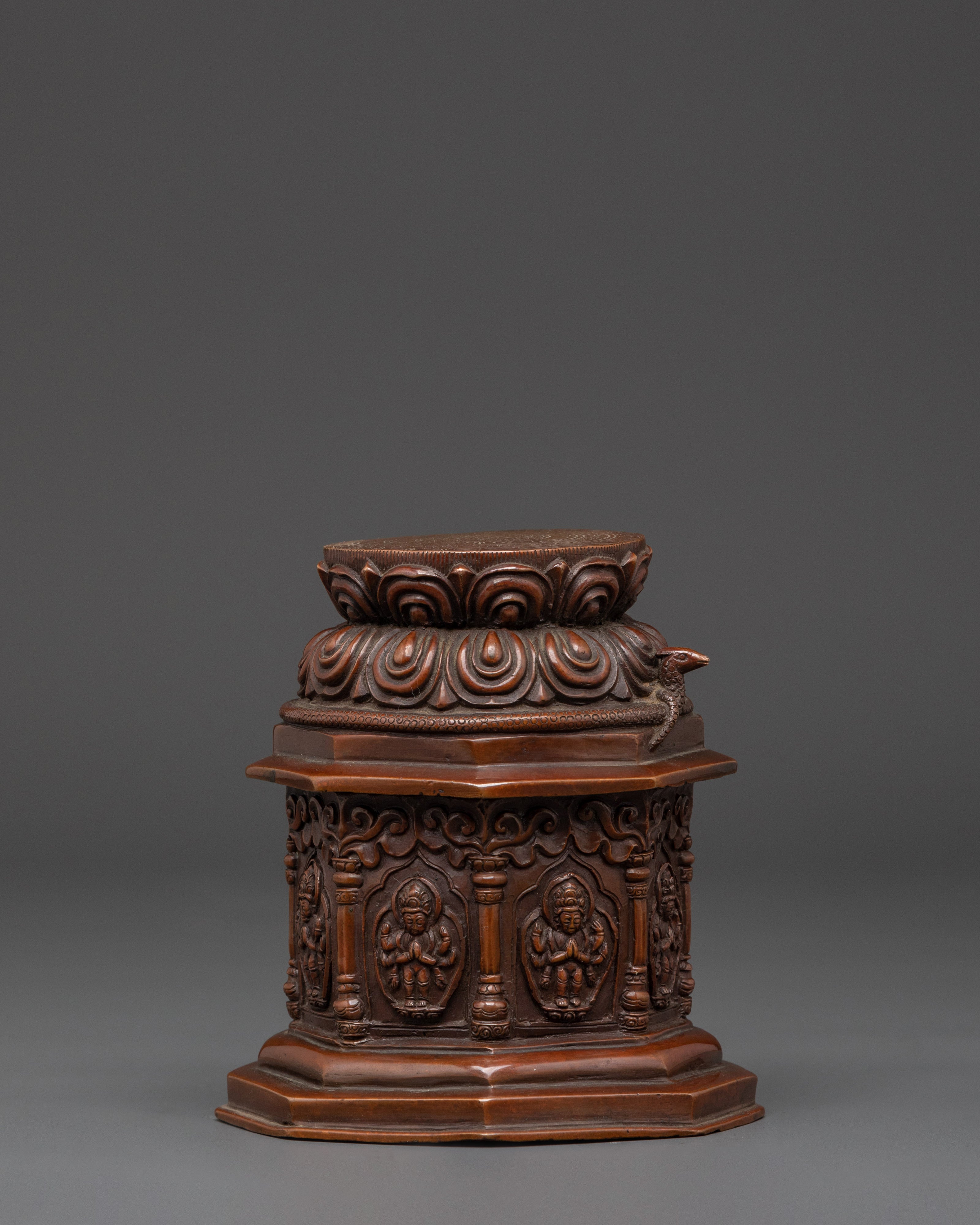 Buddhist Dharma Dhatu Sculpture | Sacred Symbol of Mindful Enlightenment