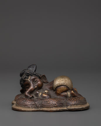 Handmade Oxidized Ganesh Statue