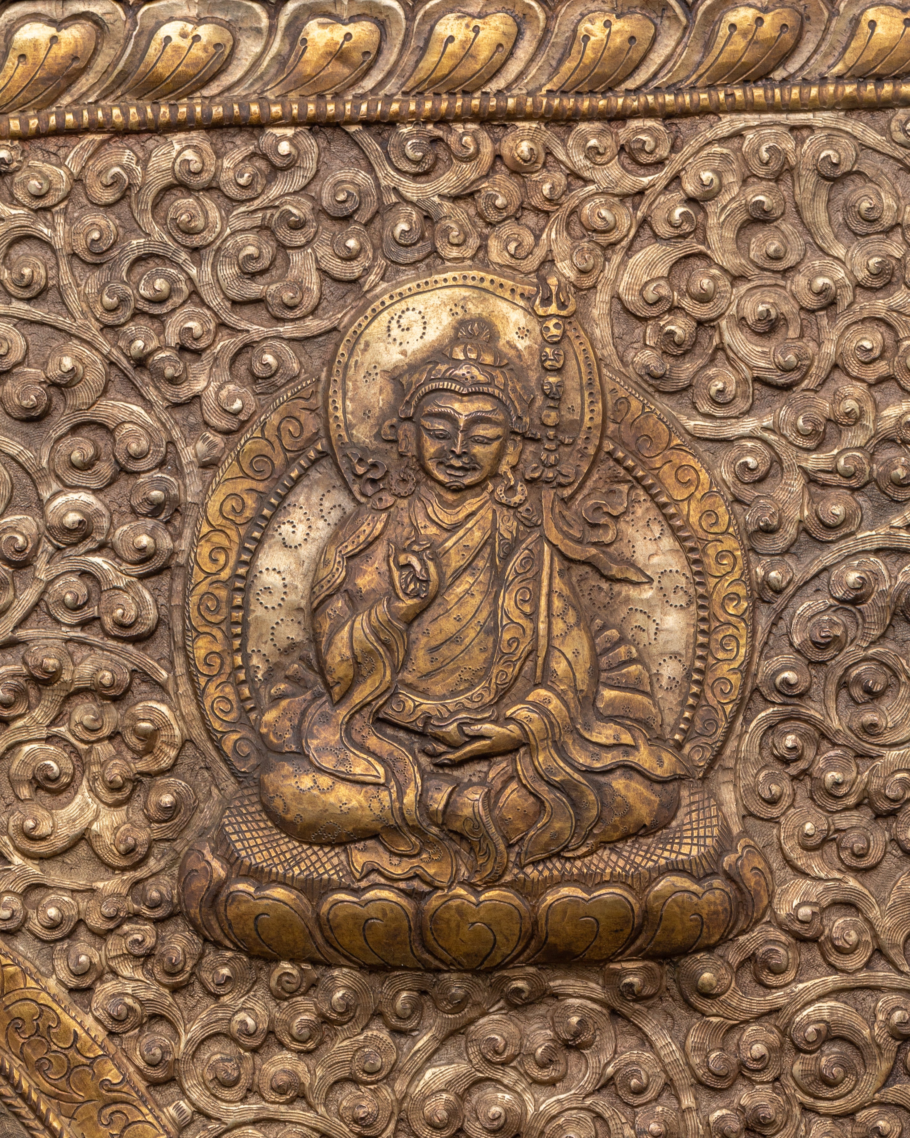 Handmade Spiritual Wall Decor |  Decor in Gold & Silver