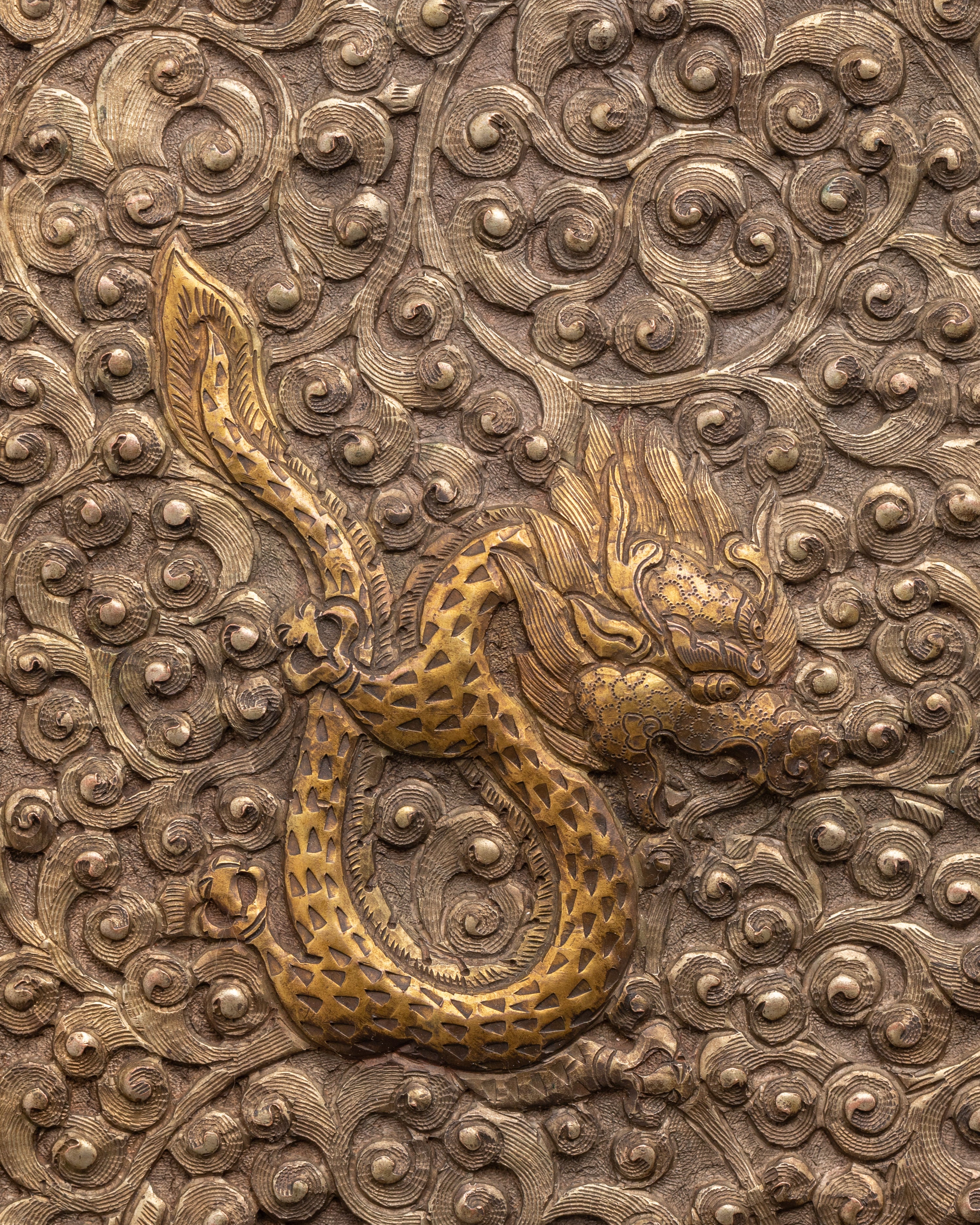 Handmade Spiritual Wall Decor |  Decor in Gold & Silver