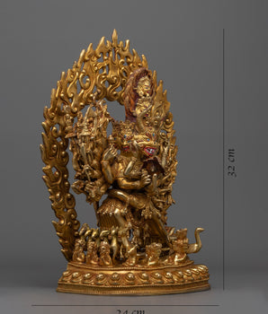 yamantaka-retreat statue