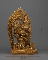 yamantaka-retreat statue