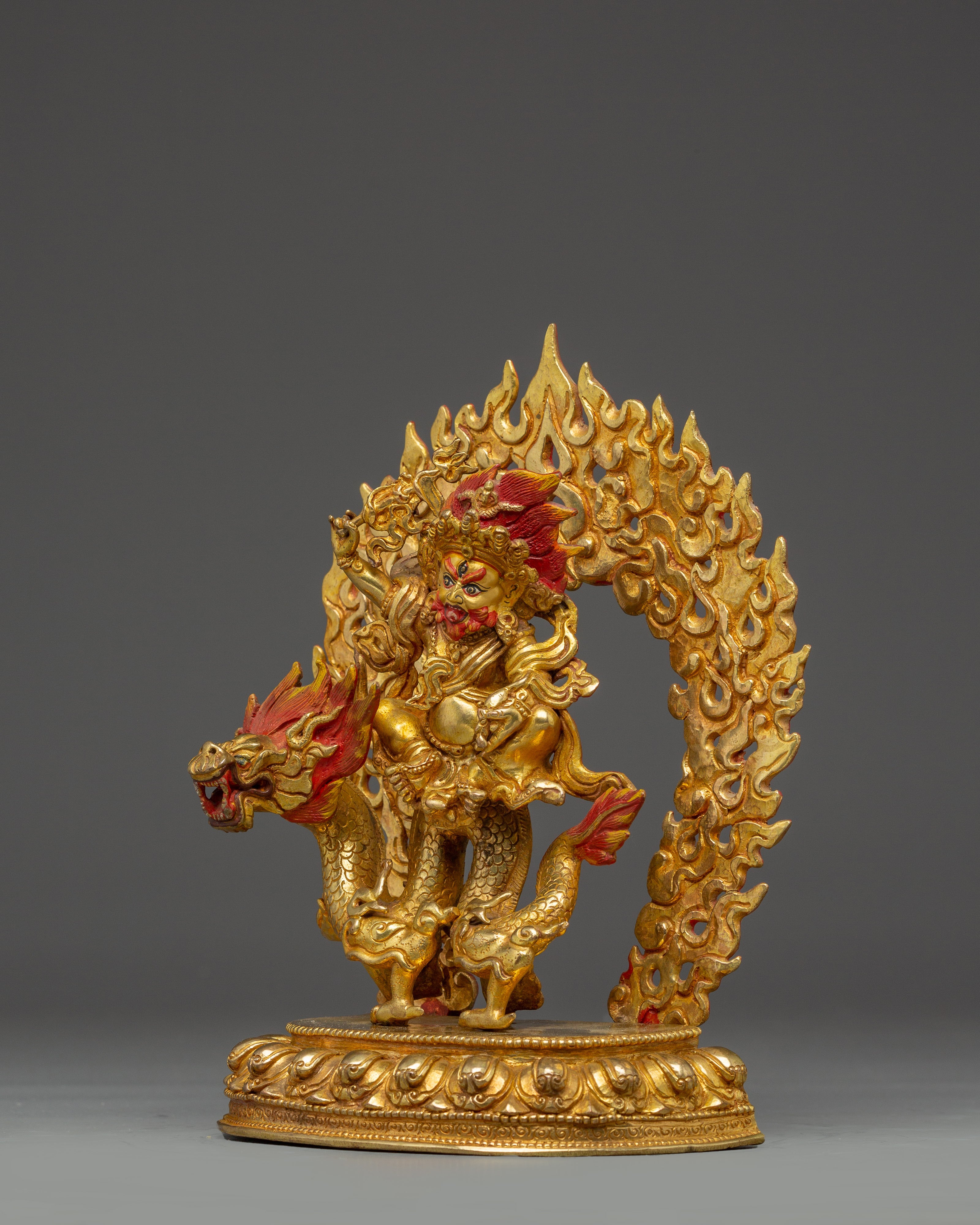 White Dzambhala Tibetan Wealth God | Symbol of Prosperity