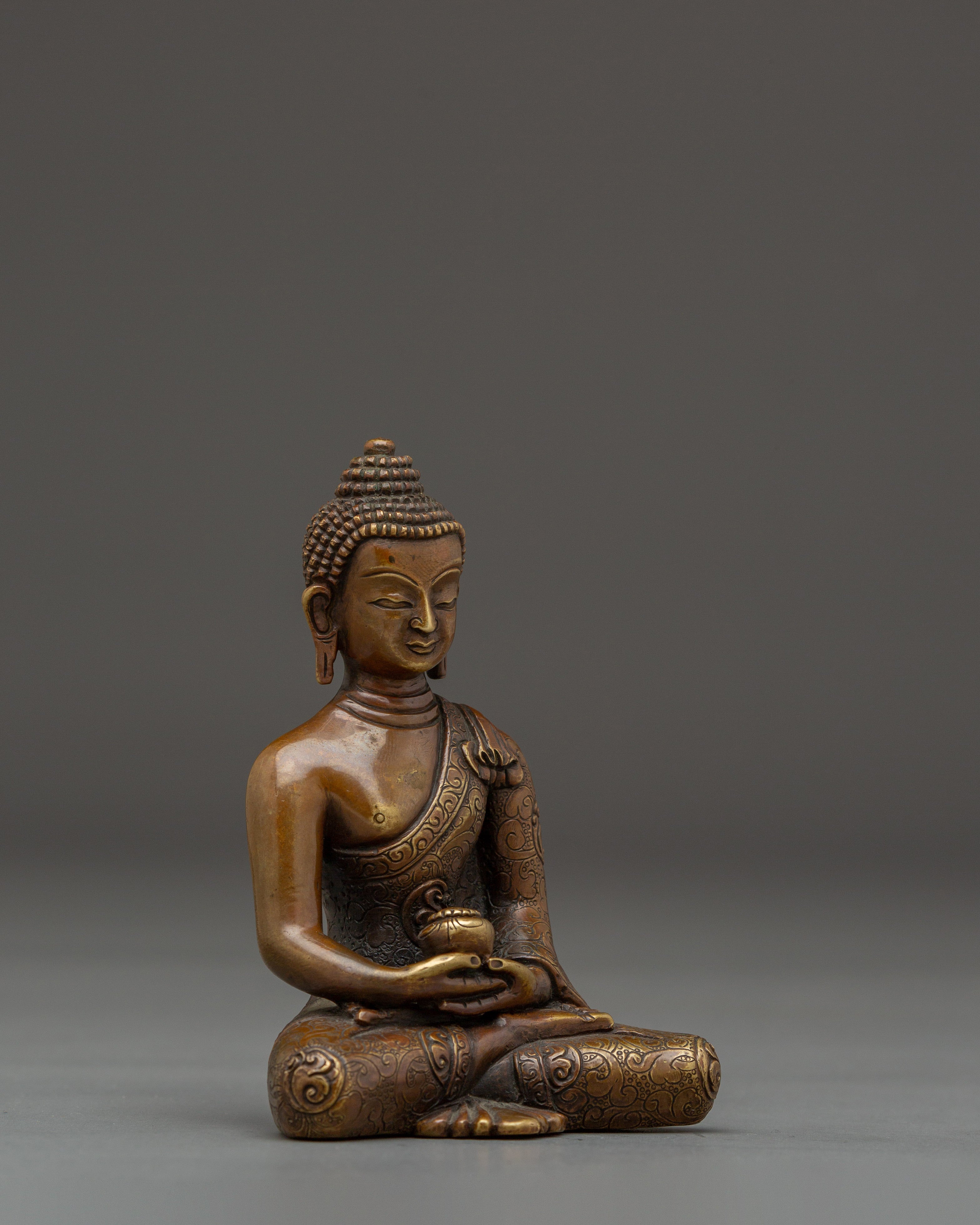 Handcrafted Divine Amitabha Buddha Sculpture | Peace and Enlightenment
