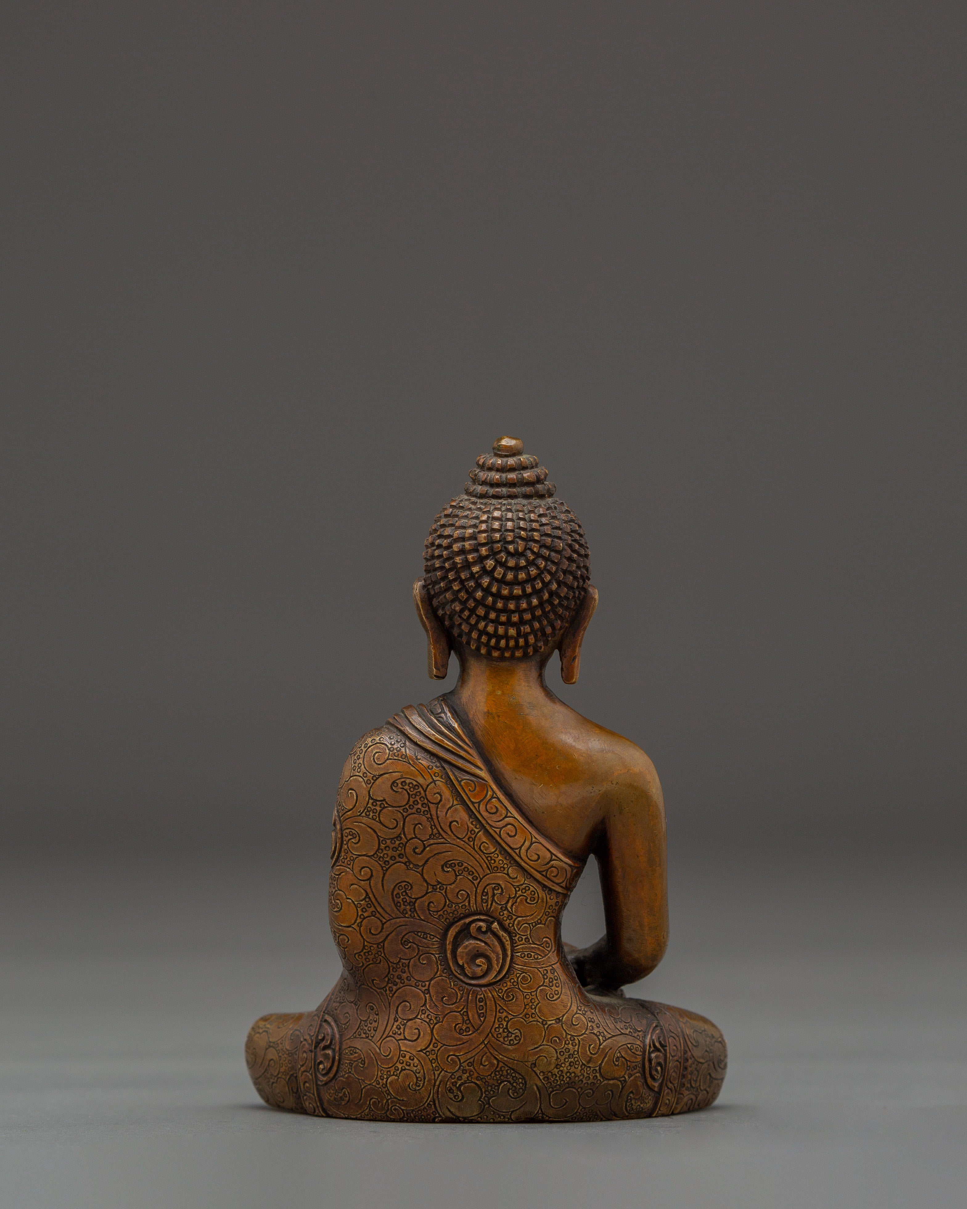 Handcrafted Divine Amitabha Buddha Sculpture | Peace and Enlightenment