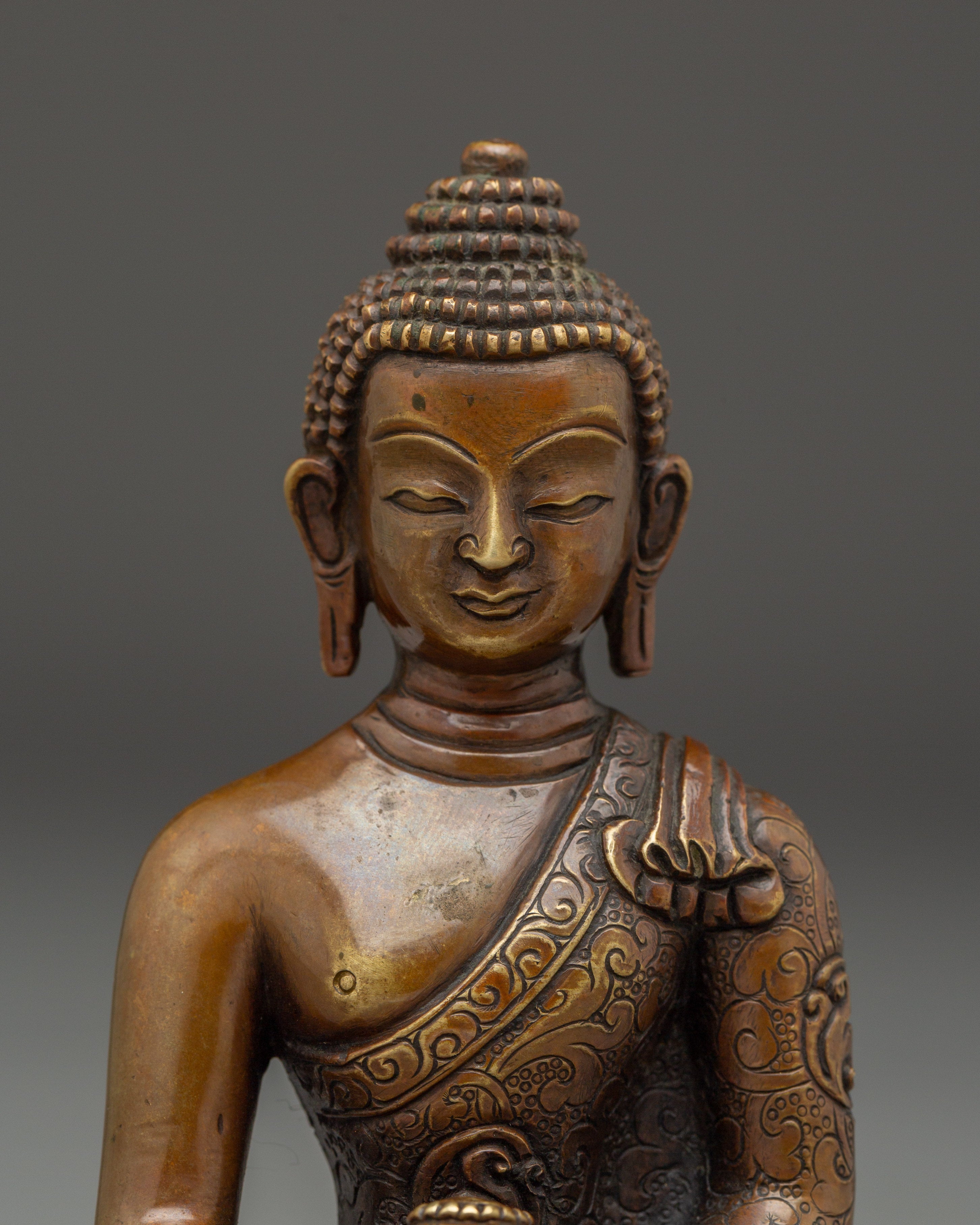 Handcrafted Divine Amitabha Buddha Sculpture | Peace and Enlightenment