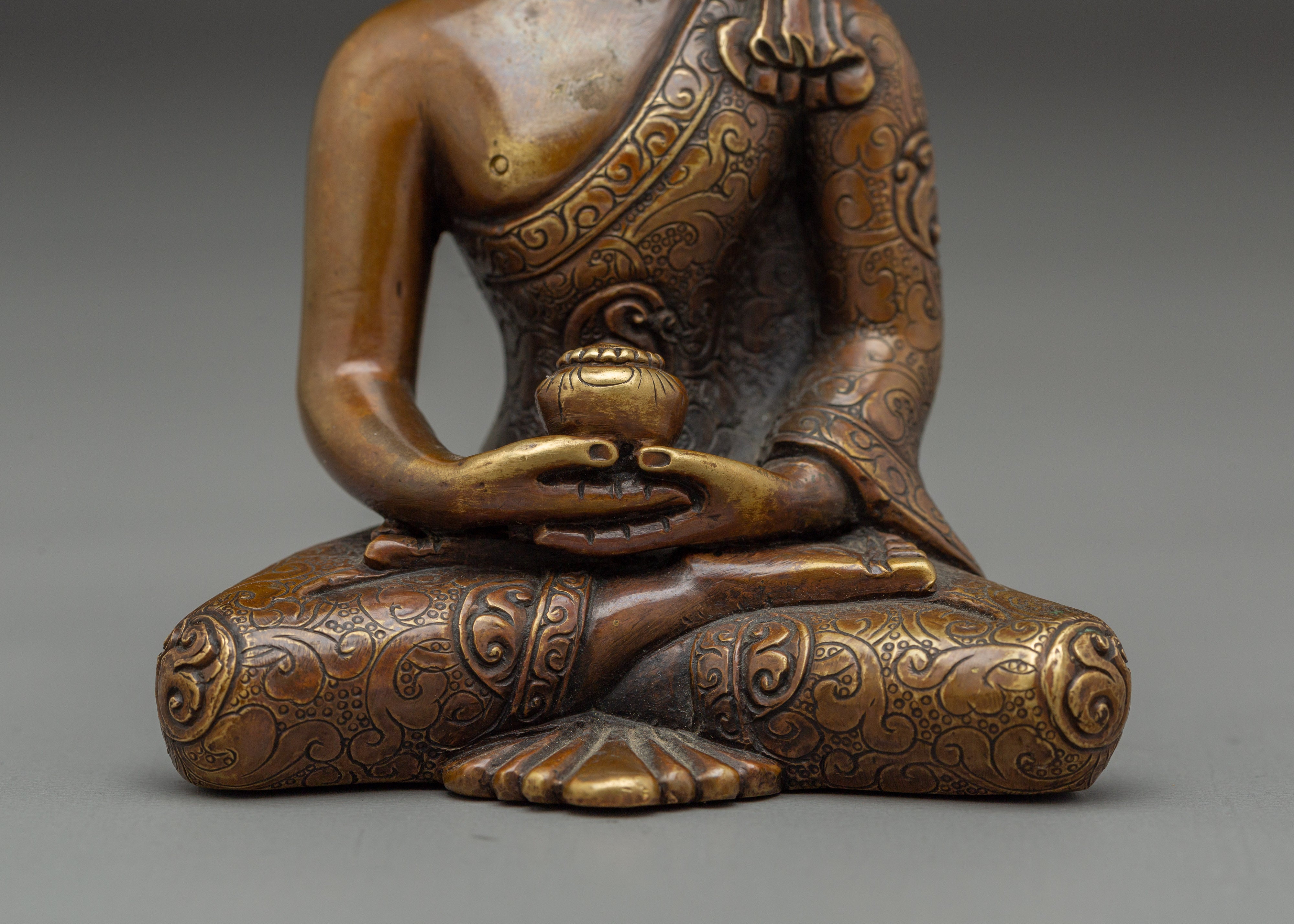 Handcrafted Divine Amitabha Buddha Sculpture | Peace and Enlightenment