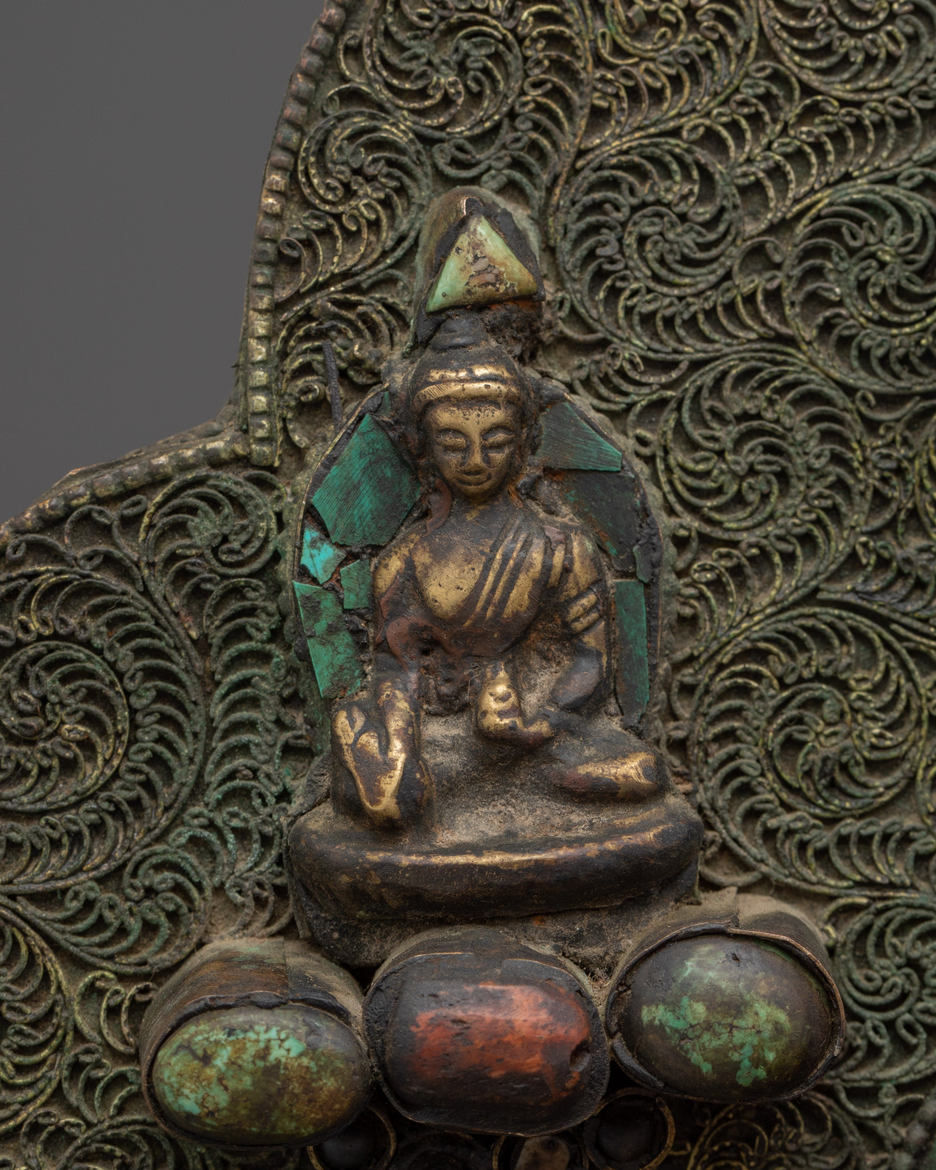 Peaceful Shakyamuni Buddha Sculpture | Spiritual Art for Meditation