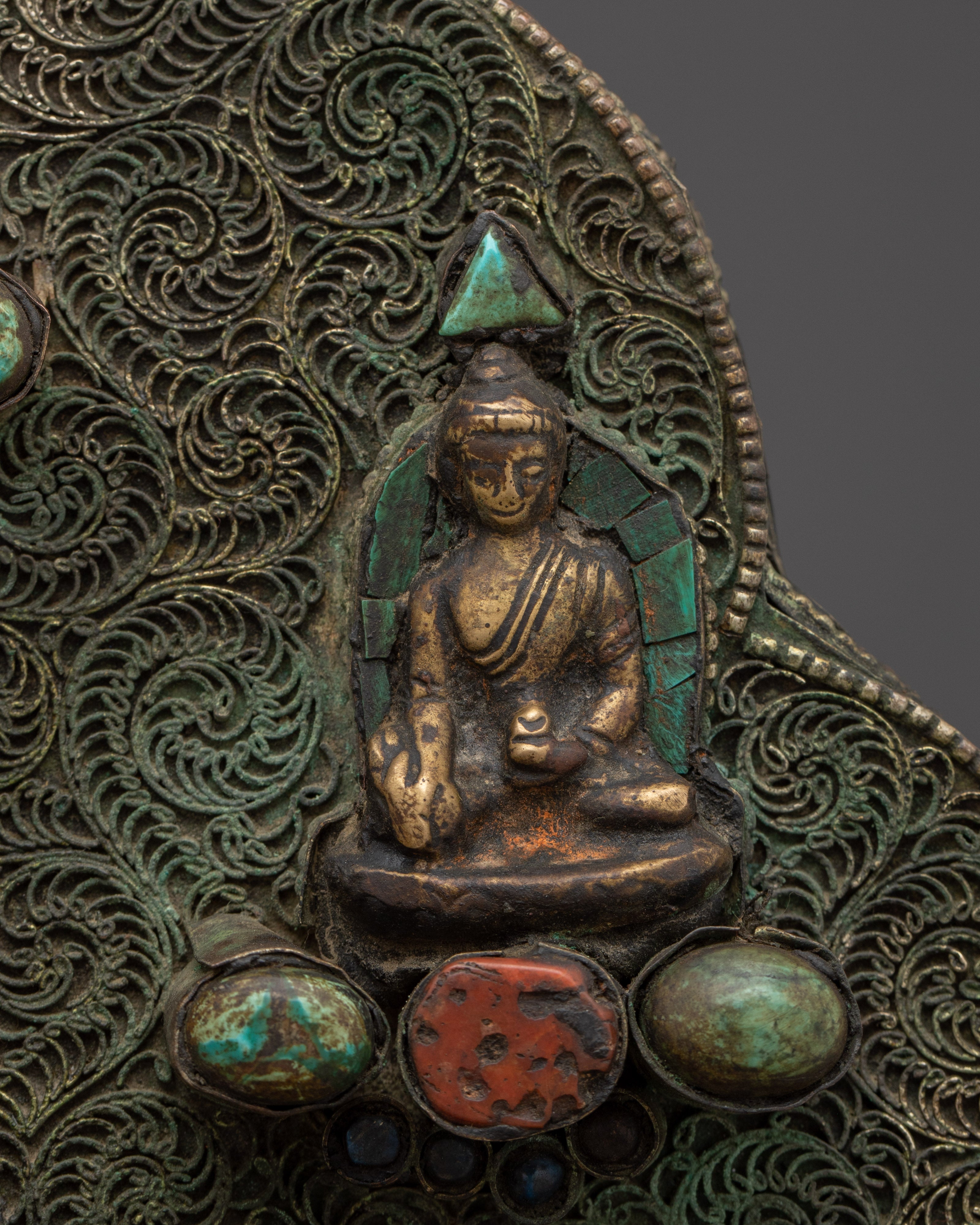 Peaceful Shakyamuni Buddha Sculpture | Spiritual Art for Meditation