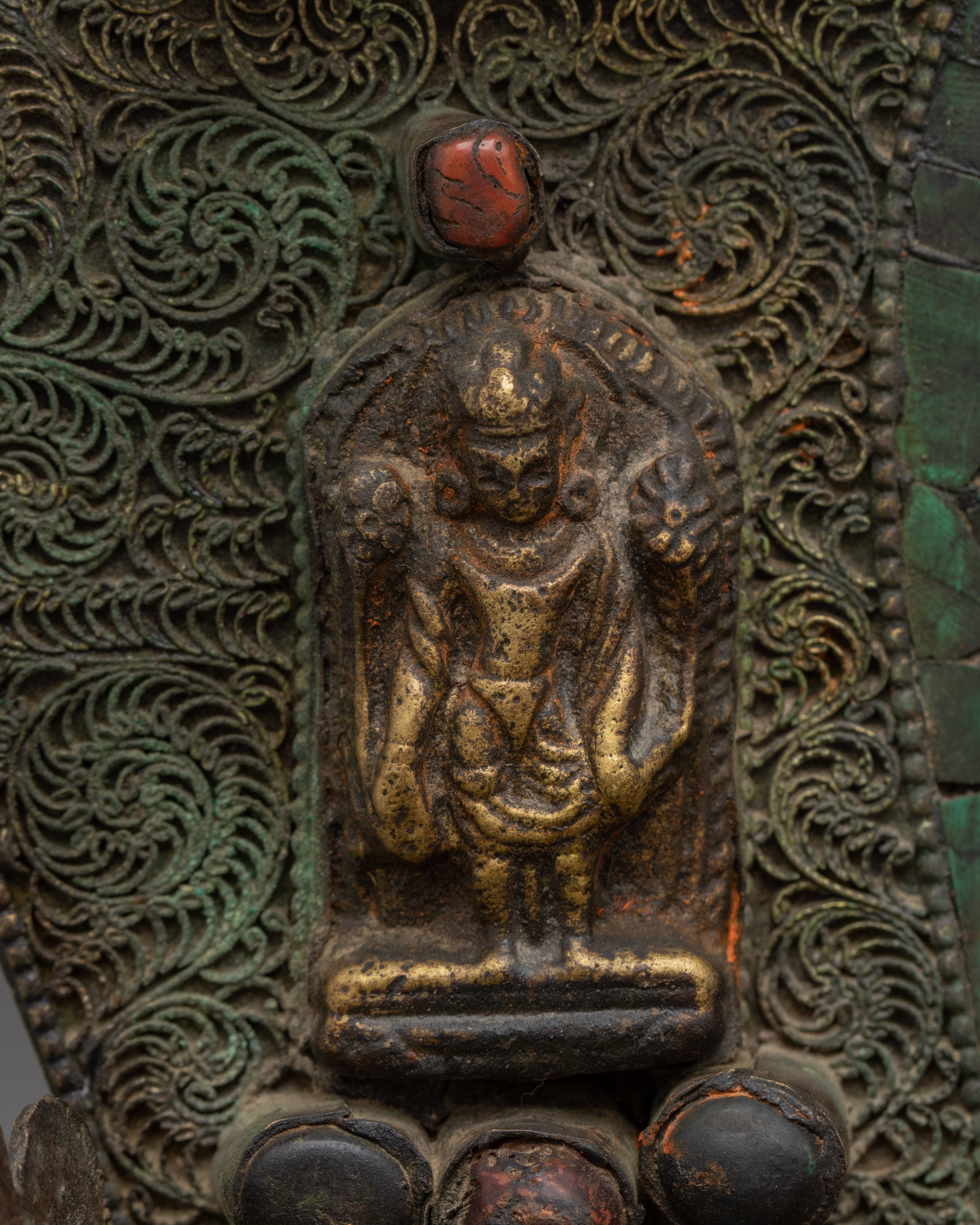 Peaceful Shakyamuni Buddha Sculpture | Spiritual Art for Meditation