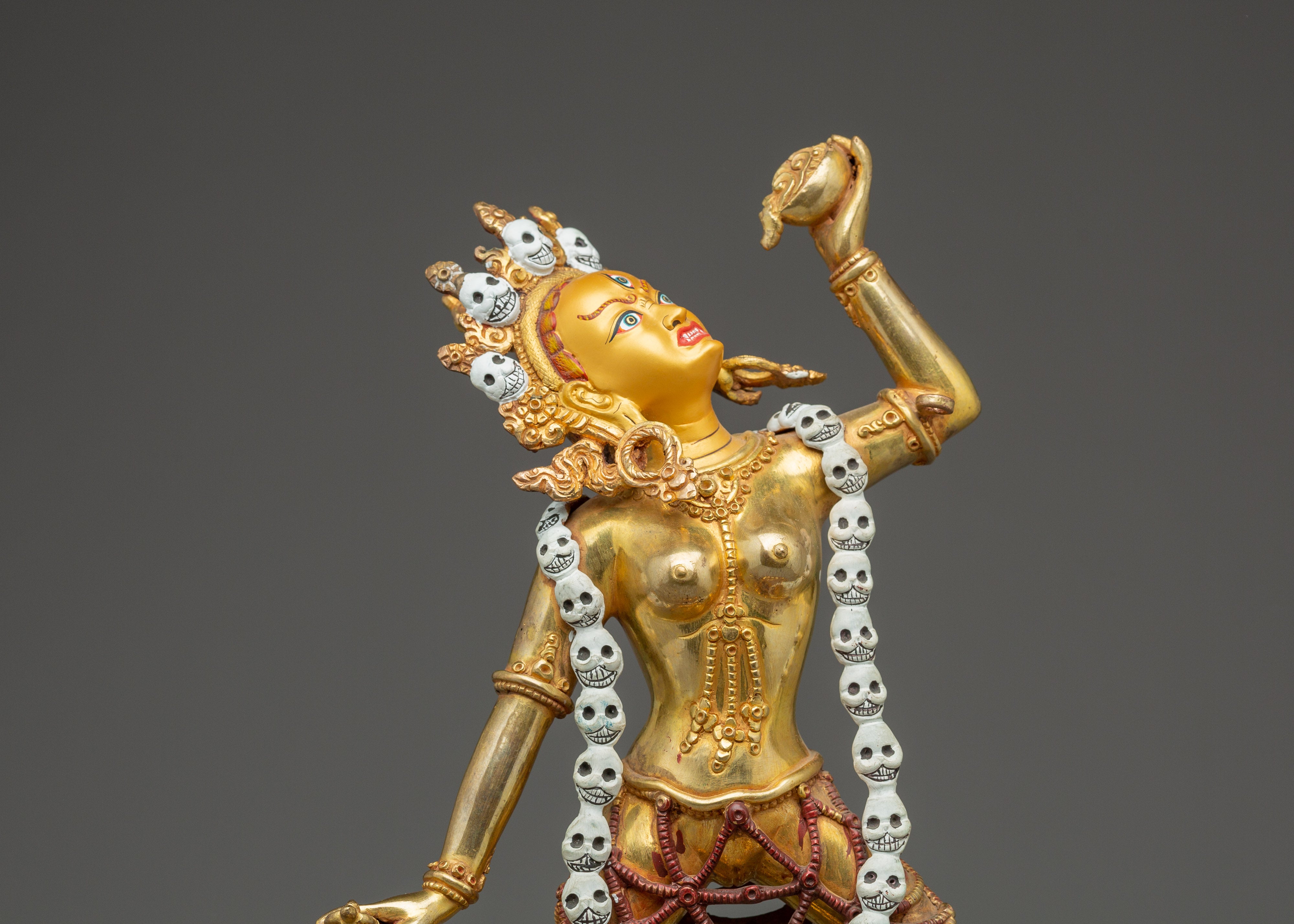 Buddhist Dakini Vajrayogini statue | The Fierce Wisdom Dakini of Tibetan Buddhism