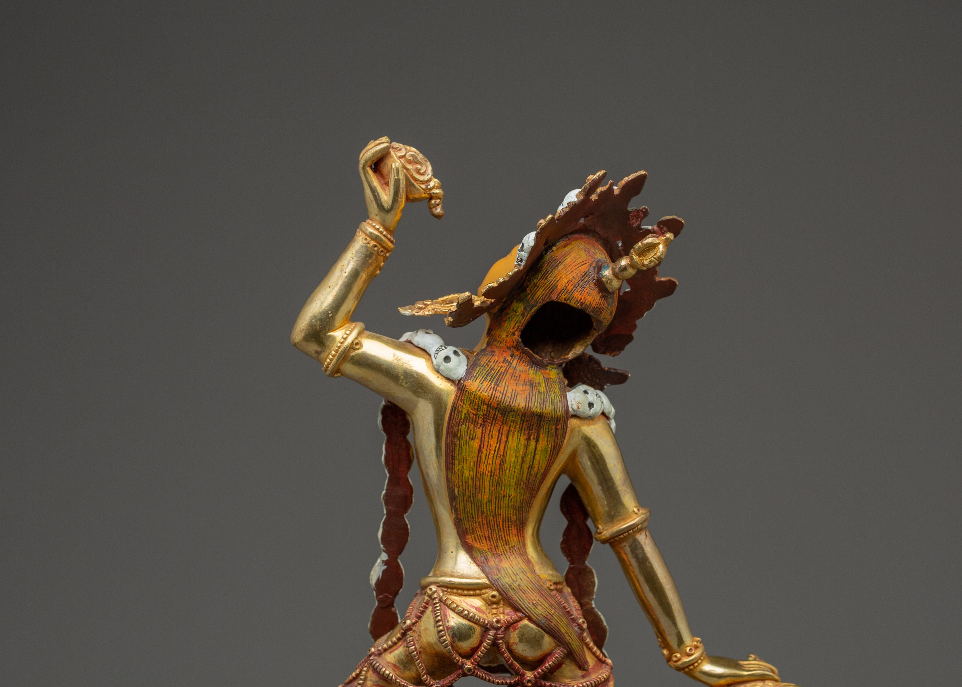 Buddhist Dakini Vajrayogini statue | The Fierce Wisdom Dakini of Tibetan Buddhism