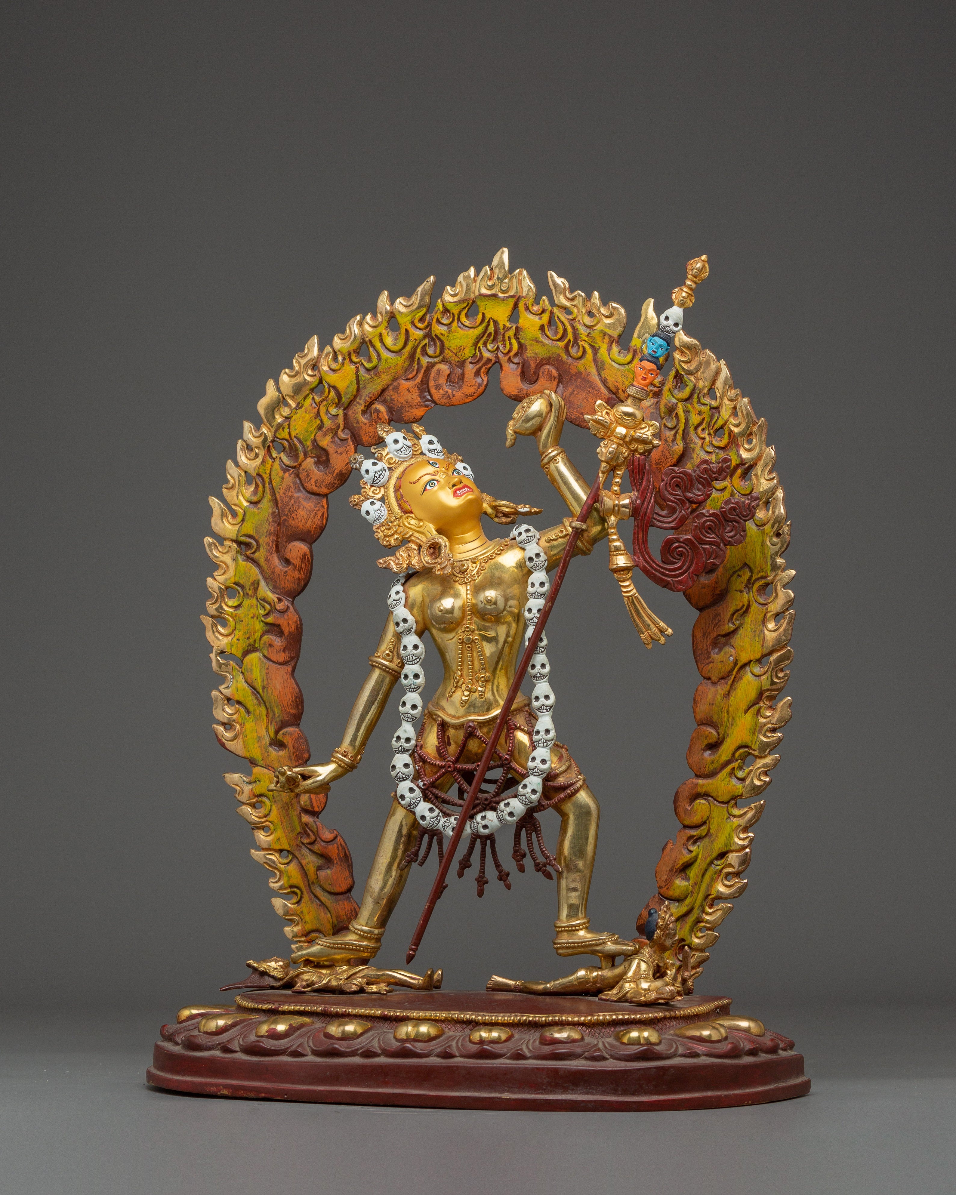 Buddhist Dakini Vajrayogini statue | The Fierce Wisdom Dakini of Tibetan Buddhism