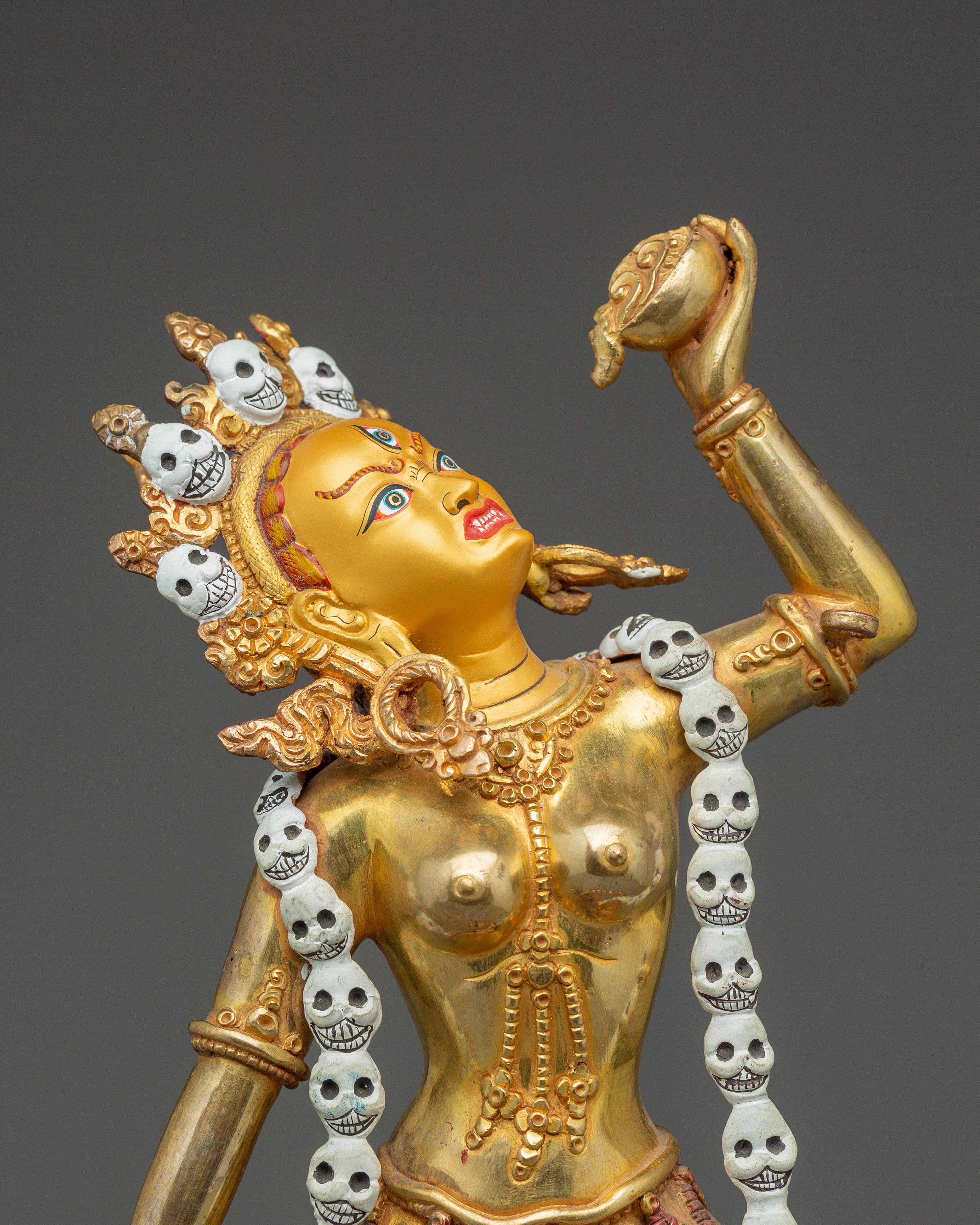 Buddhist Dakini Vajrayogini statue | The Fierce Wisdom Dakini of Tibetan Buddhism