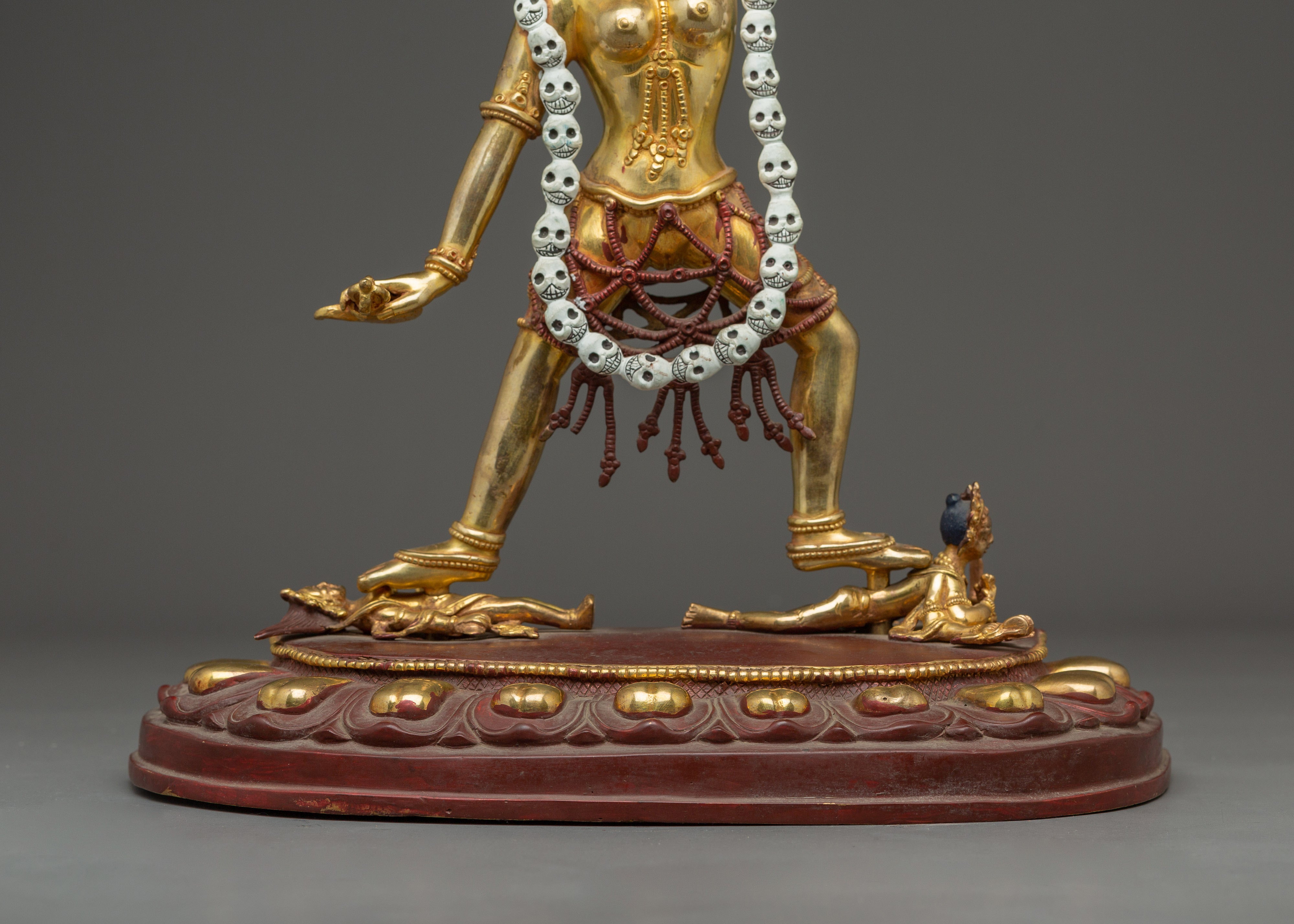 Buddhist Dakini Vajrayogini statue | The Fierce Wisdom Dakini of Tibetan Buddhism