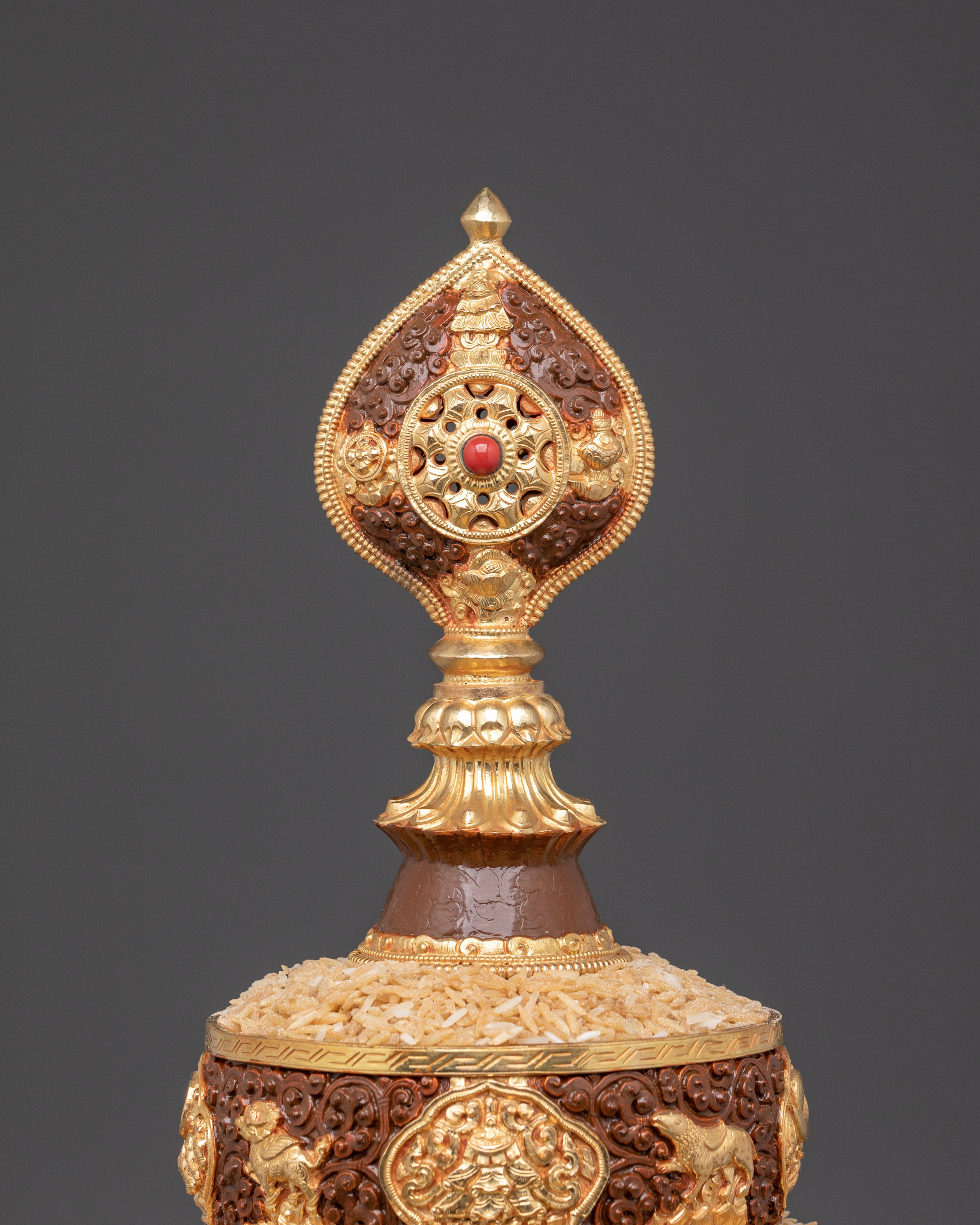 Buddhist Altar Mandala Set | Mandala Offering Set for Rituals, Meditation, and Sacred Decor